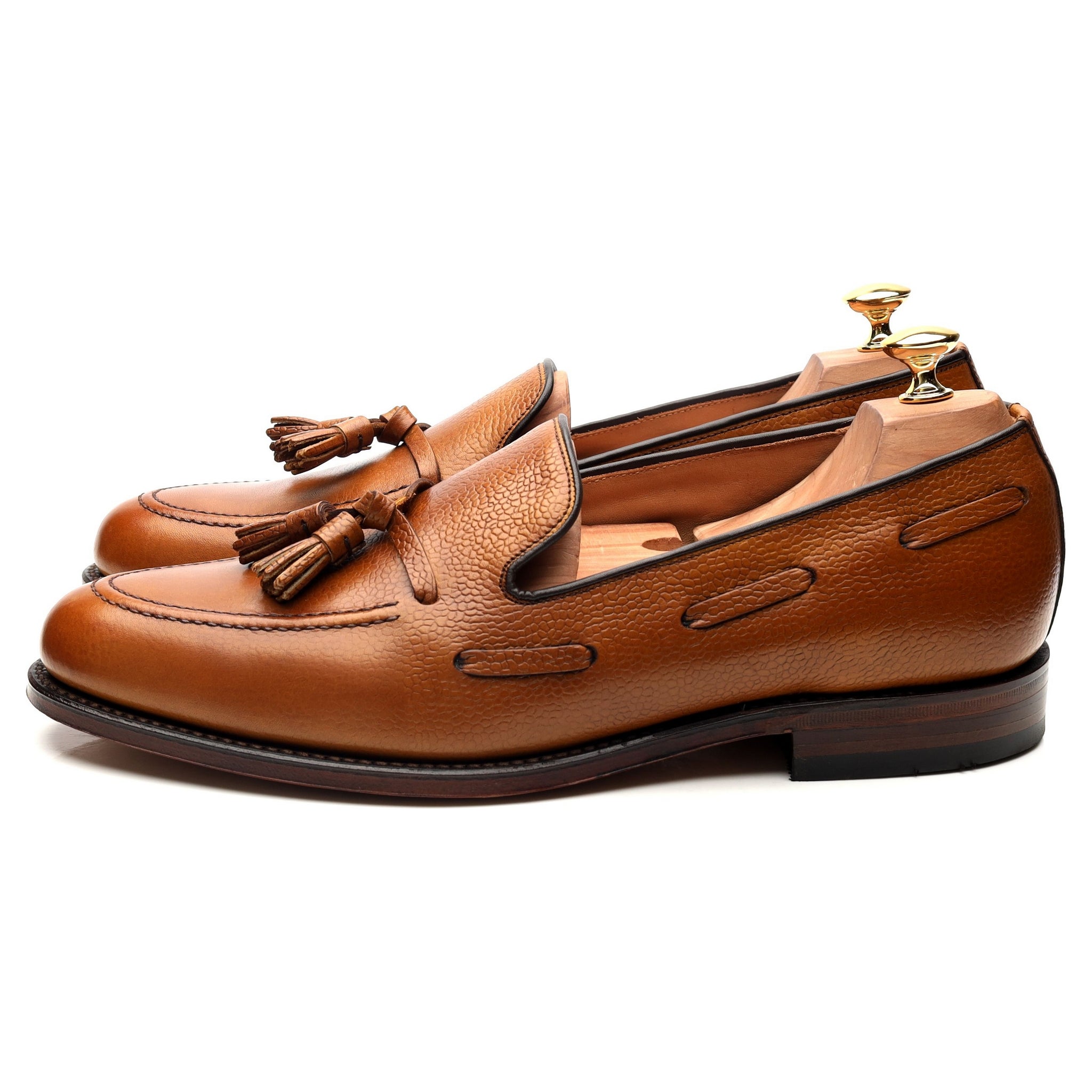 Loake mocassins à glands cuir marron pointure 10 UK