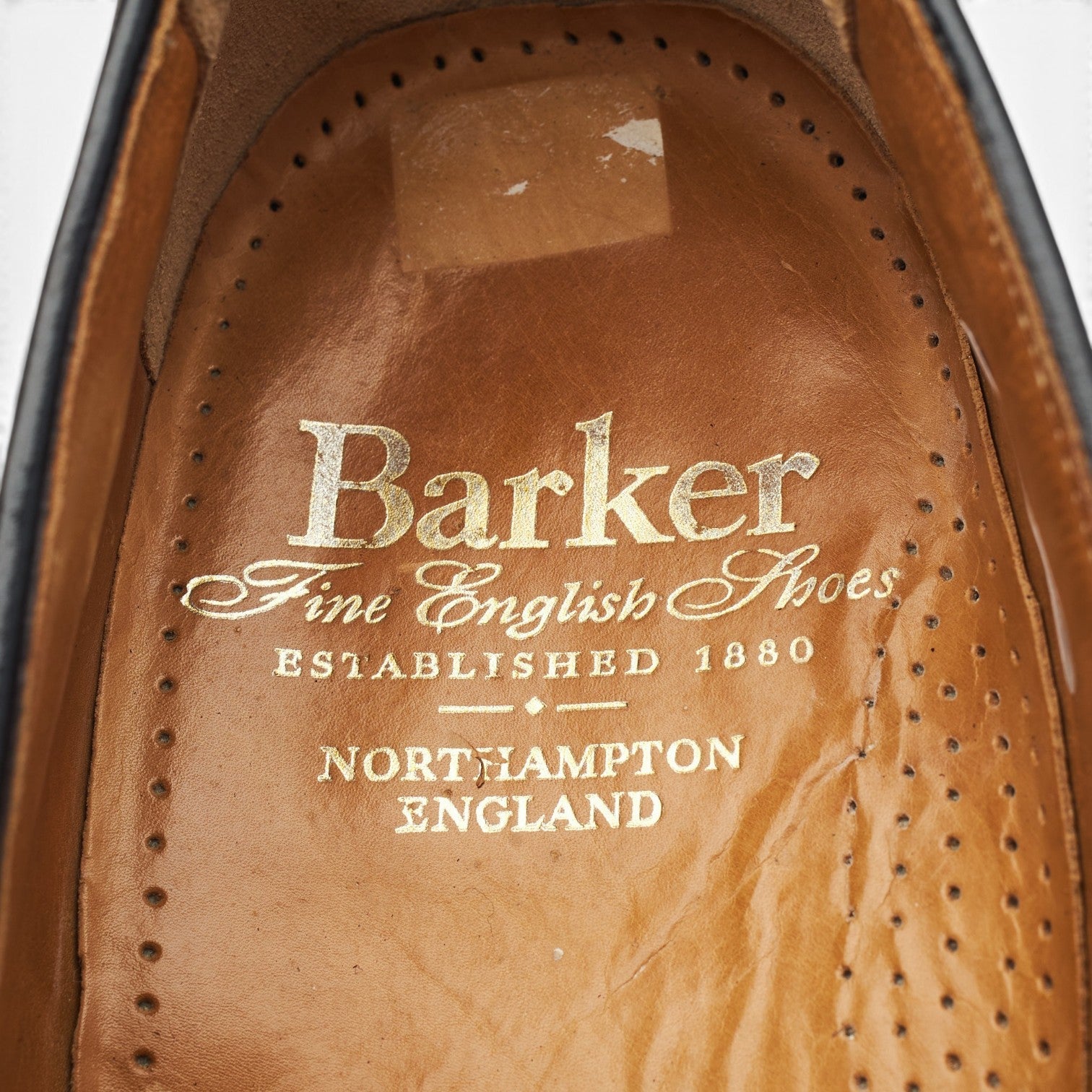 Barker Clive mocassin cuir bordeaux 7 UK