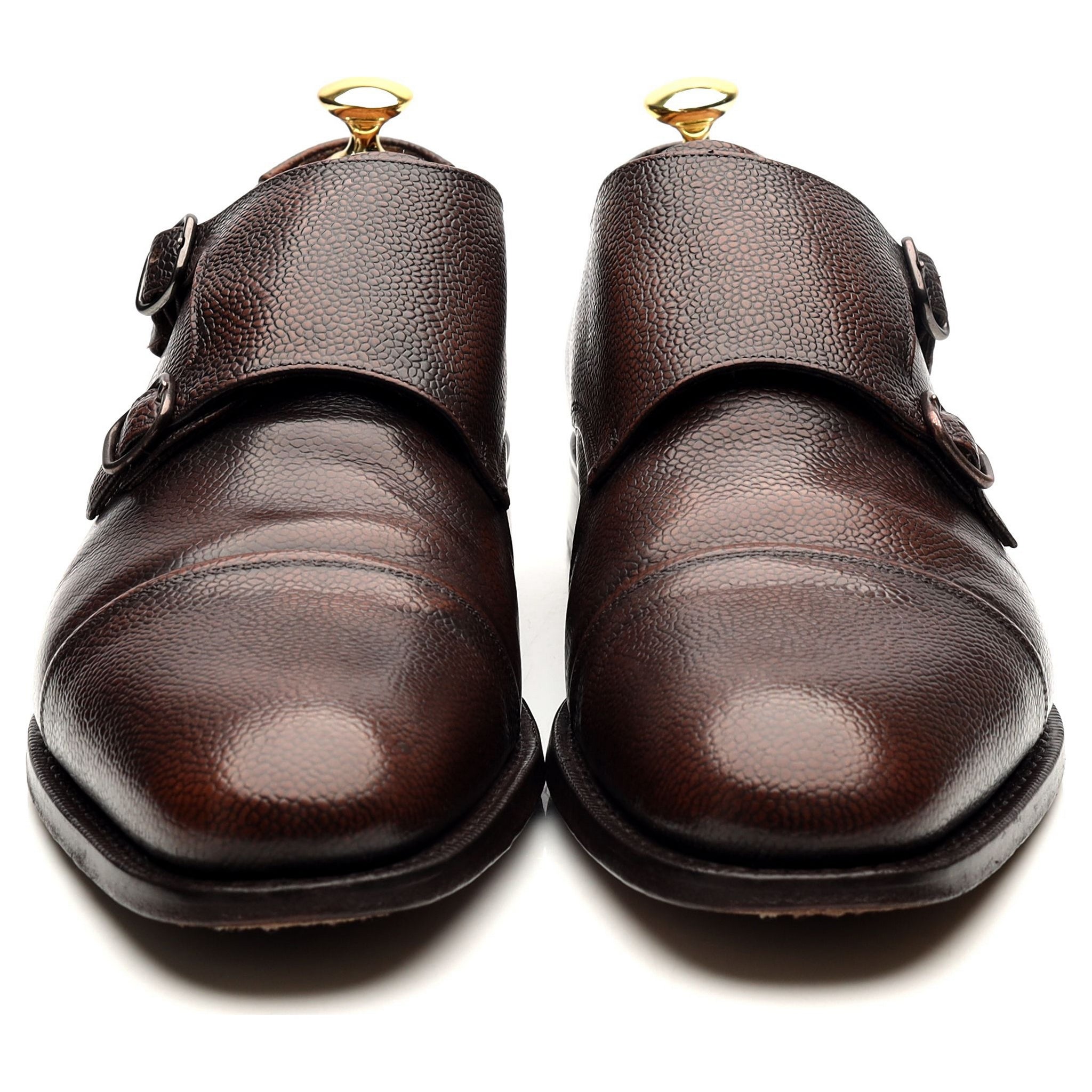 Church's Ledstone monk cuir marron foncé UK 8,5