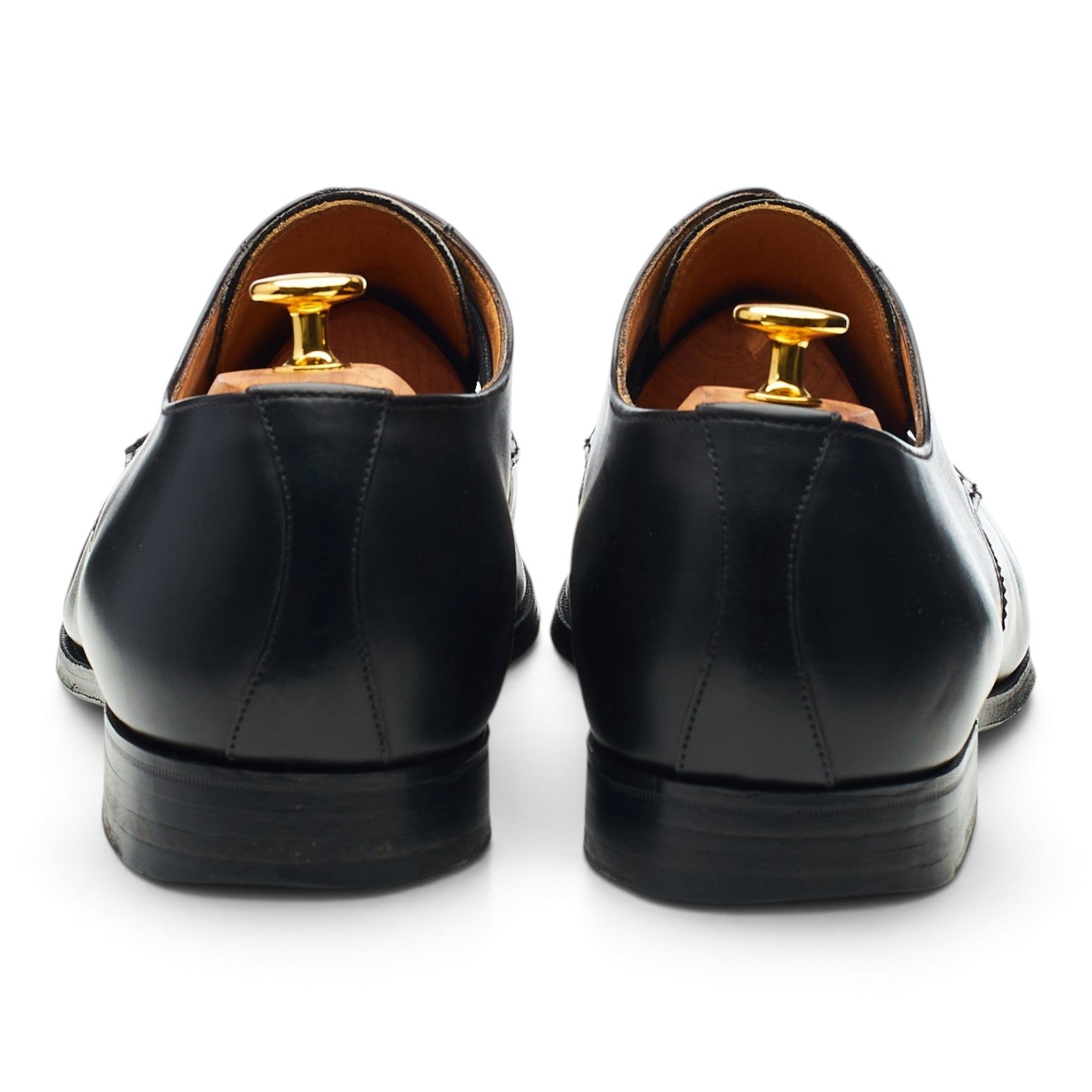 Alfred Sargent Drake Derby homme cuir noir UK 13 large