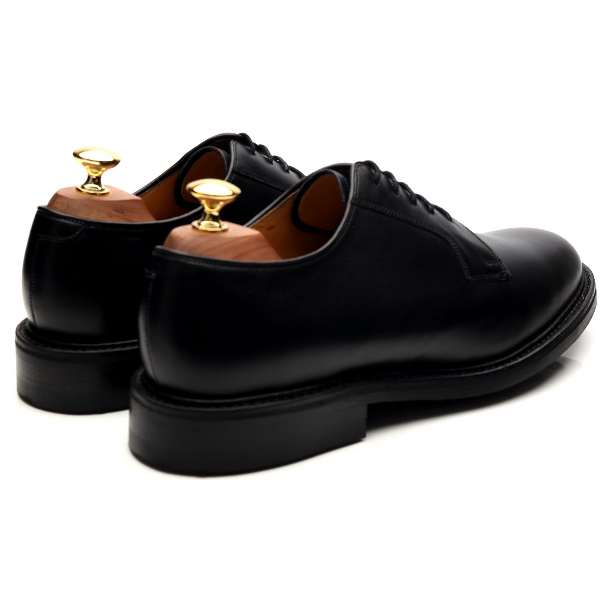 Barker Nairn derby cuir noir pointure UK 8 semelle Dainite