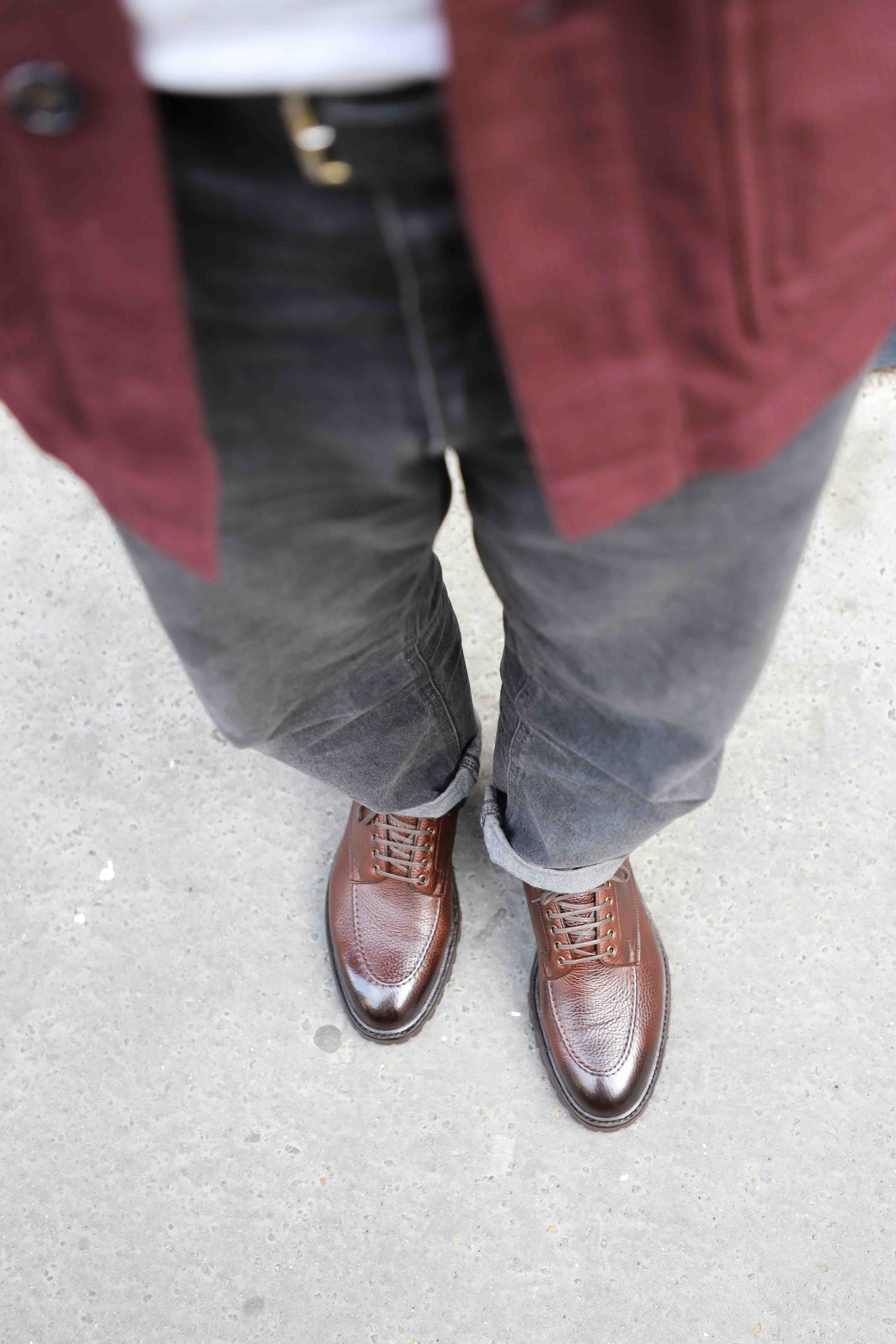 Malfroid Defender Highland bottine cuir grainé