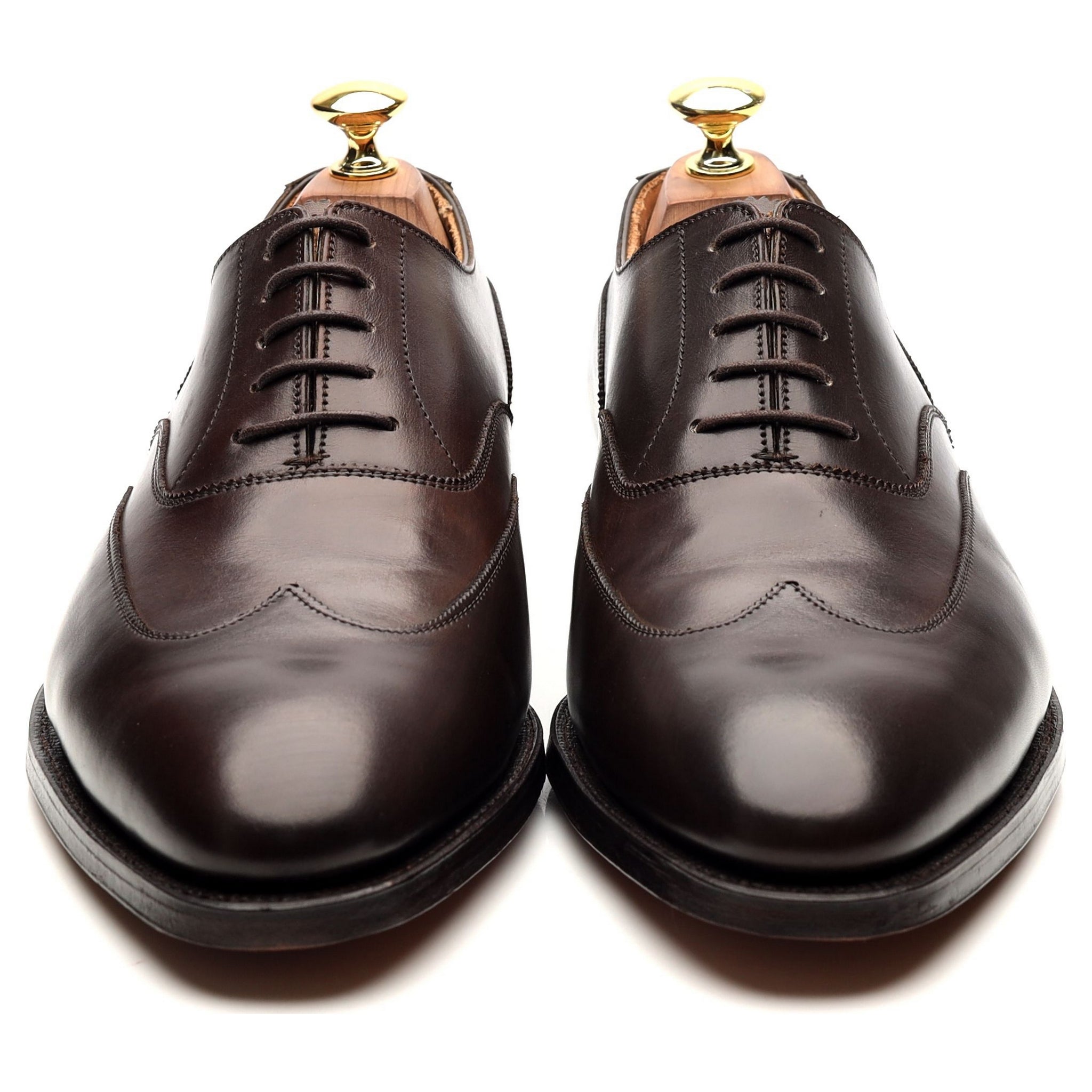 Crockett & Jones Tunbridge oxford cuir marron pointure UK 8