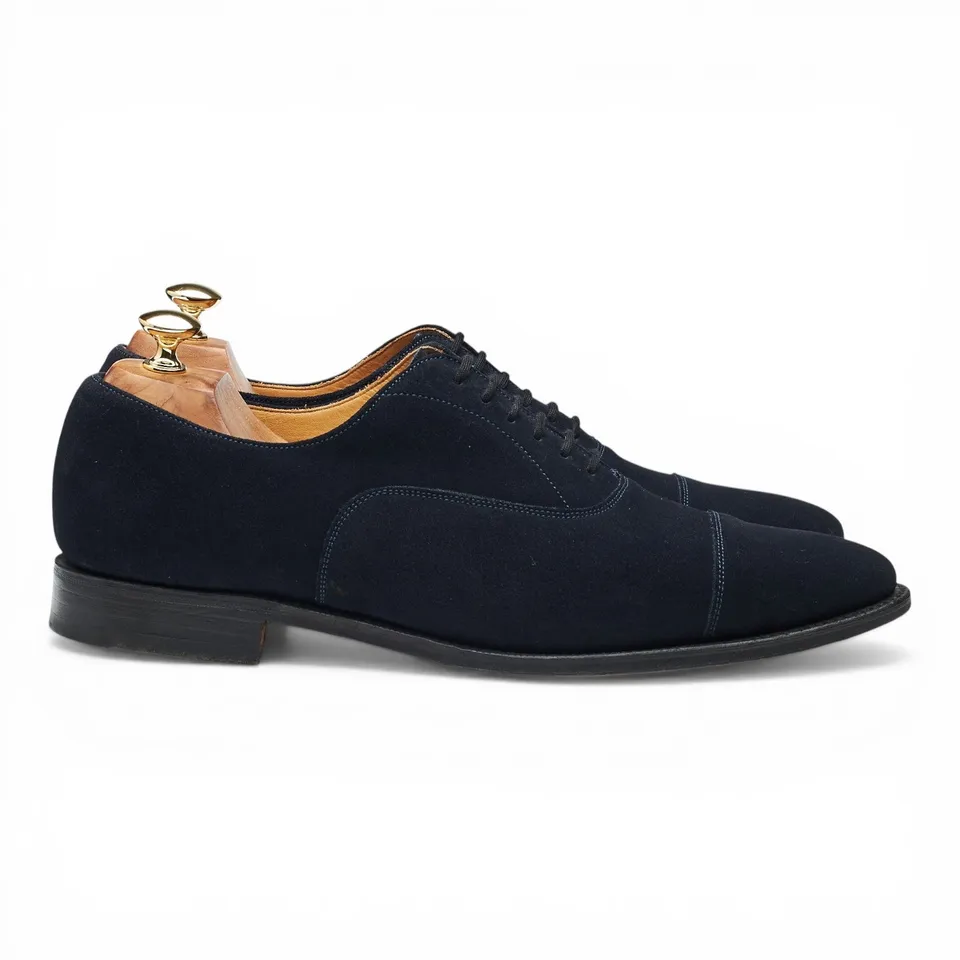 Church’s Dubai oxford daim bleu marine UK 9