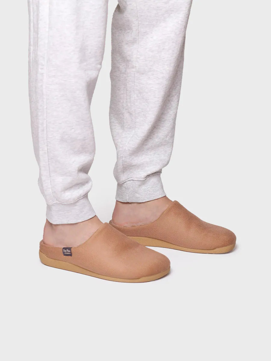 Toni Pons Noti-BD chausson tissu homme camel