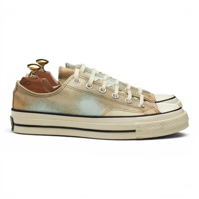 Converse Chuck 70 Low sneakers toile pierre UK 7