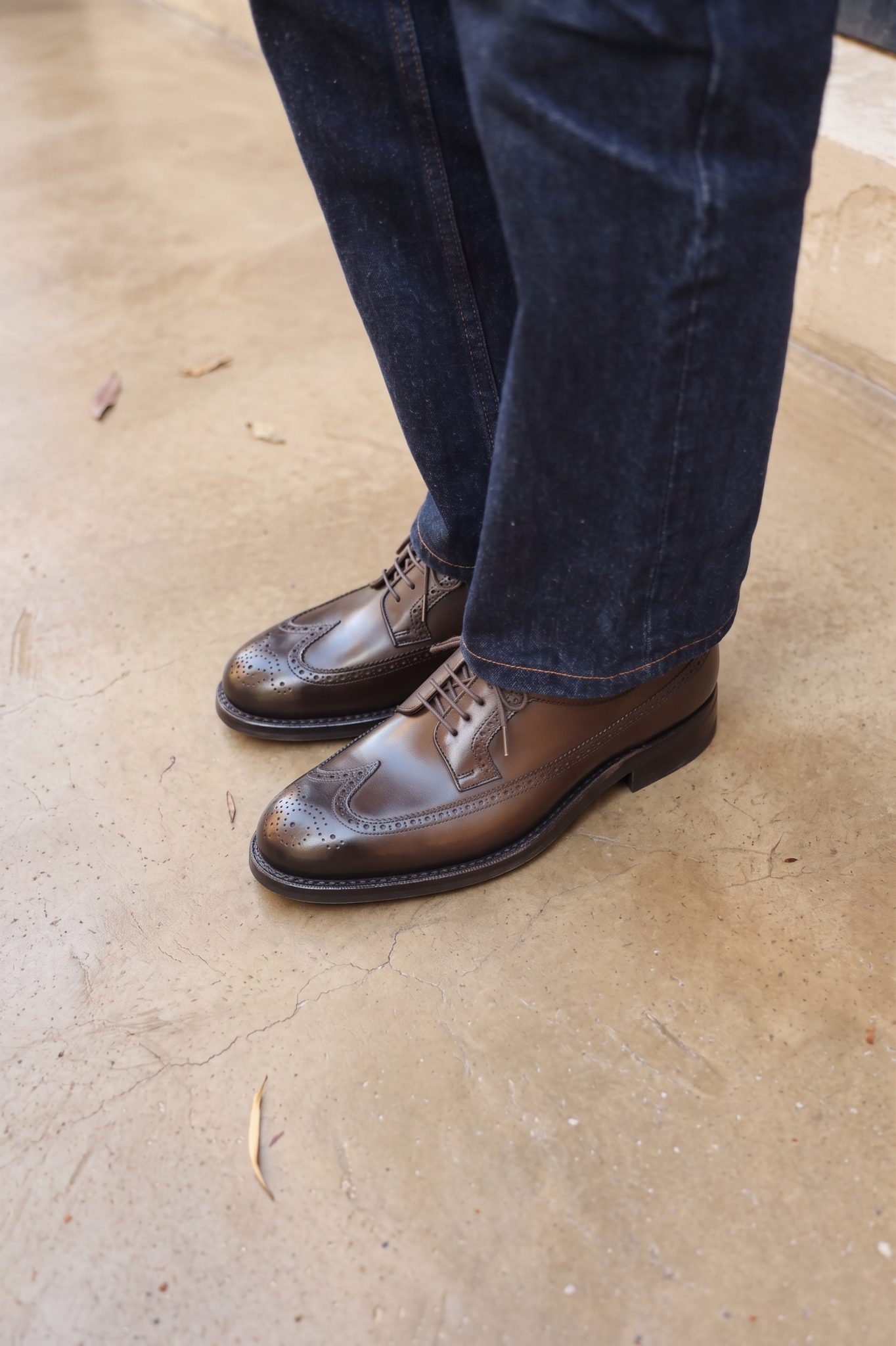 Malfroid Brogue-Master derby box calf