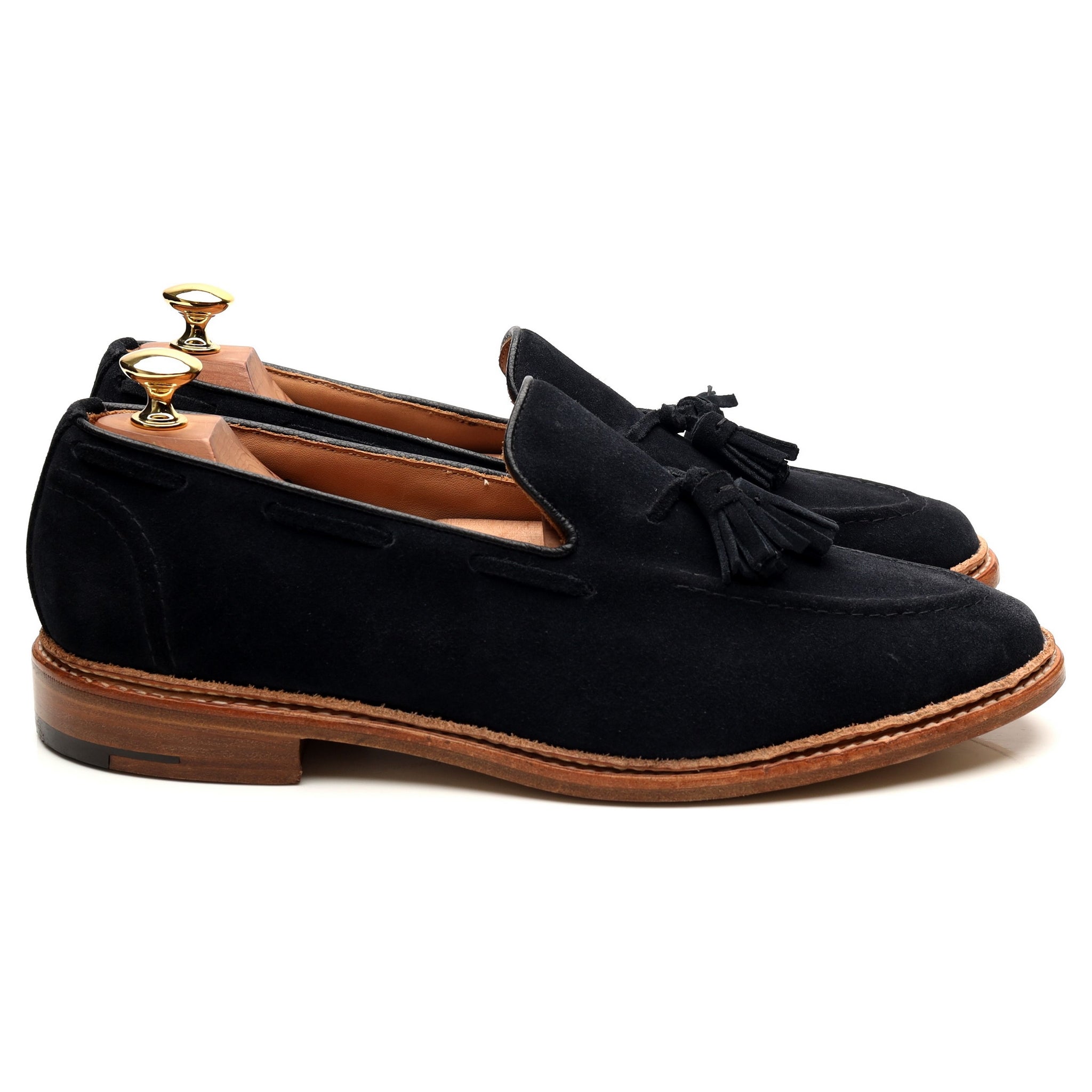 Trickers Elton mocassins daim noir pointure UK 9