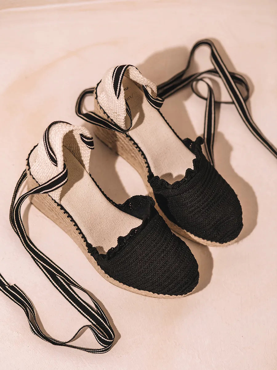 Toni Pons Galarina espadrilles compensées rubans