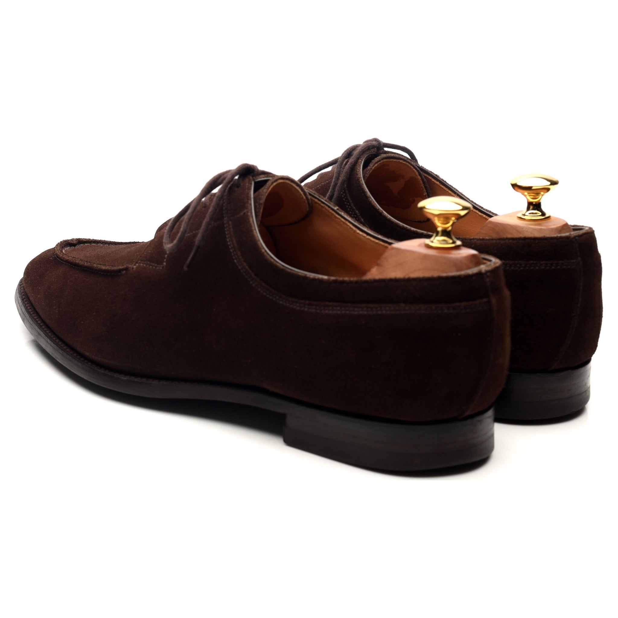 Crockett & Jones Hardwick derbies suède marron pointure 9,5 golf