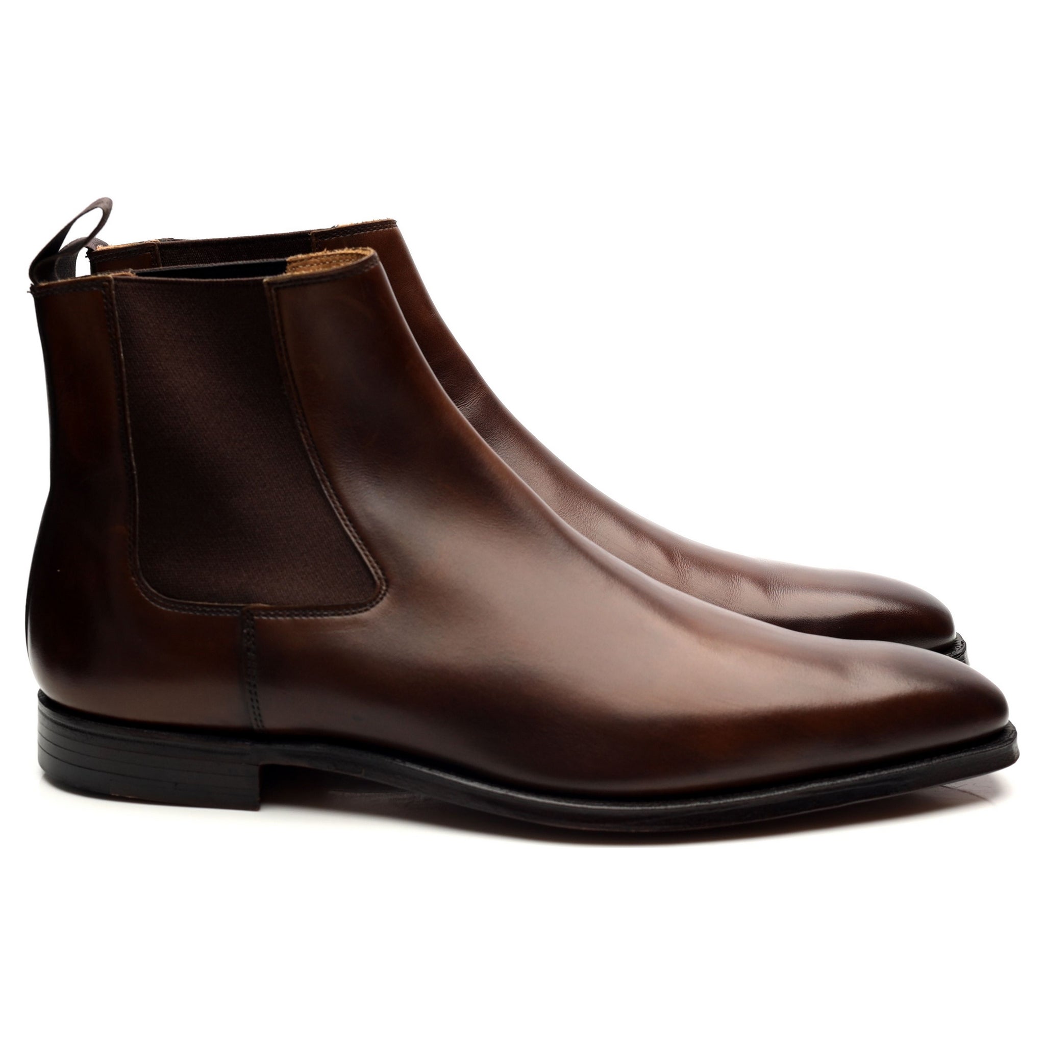Crockett & Jones Lingfield boots chelsea marron UK 9