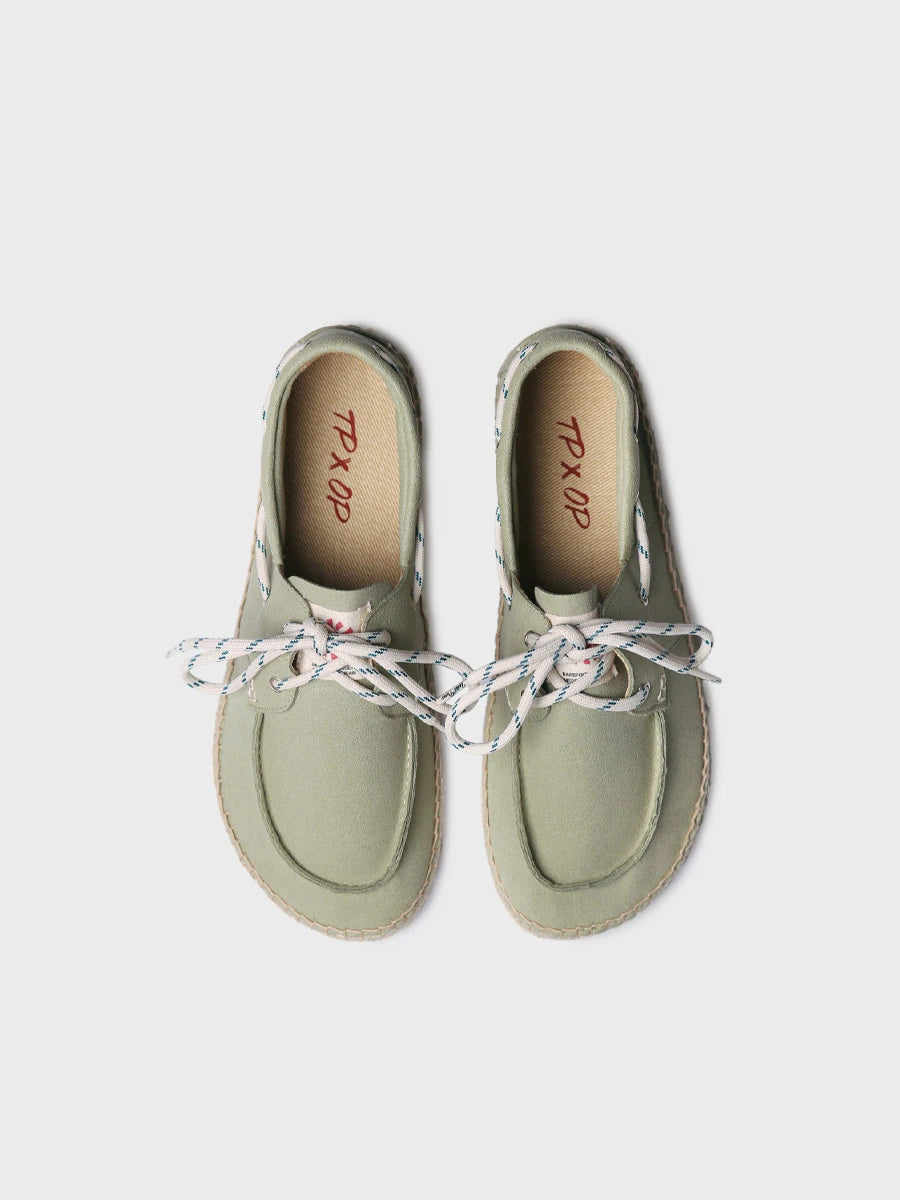Toni Pons 026 Jute espadrille barefoot mixte cuir lacets