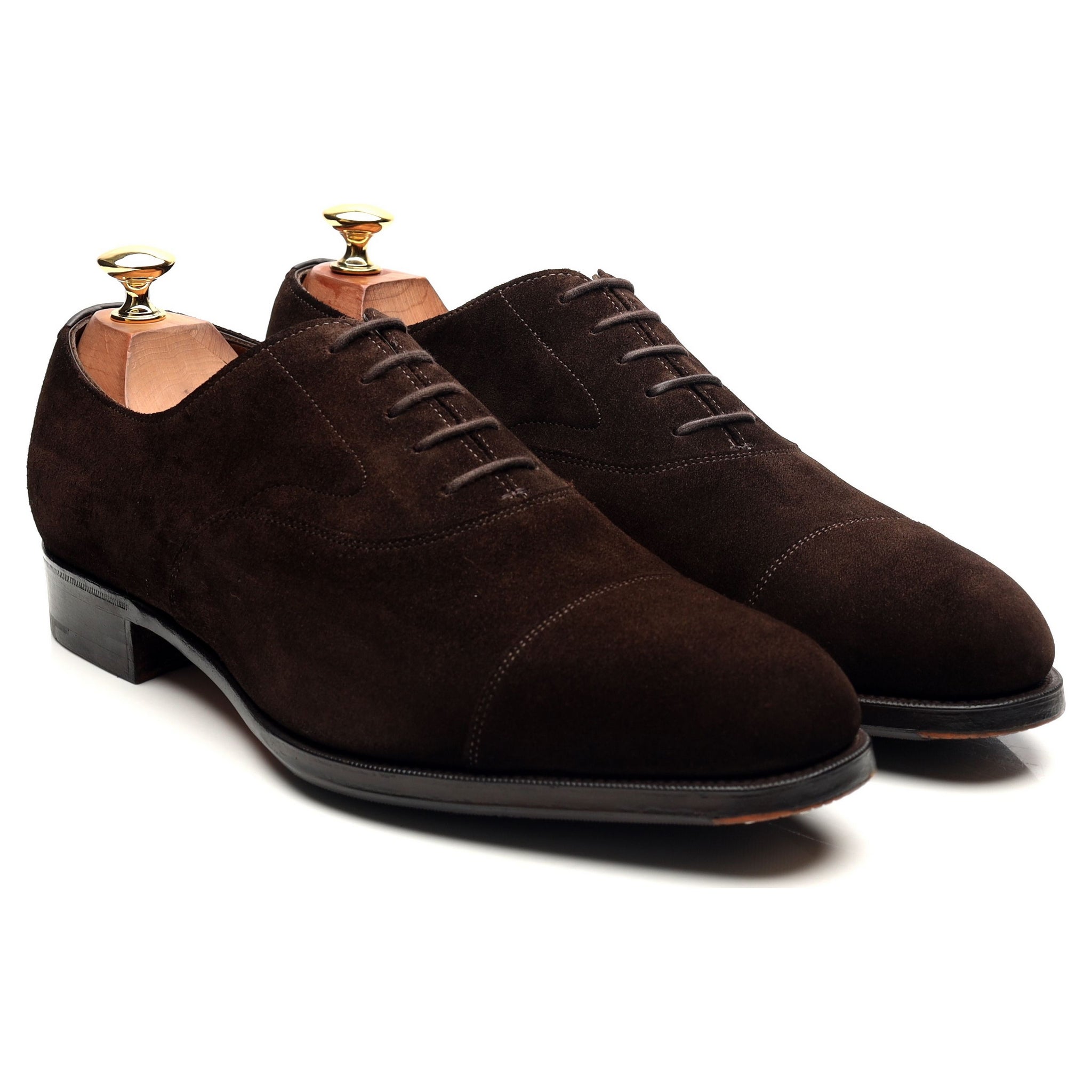 Edward Green Chelsea richelieu suède marron UK 9