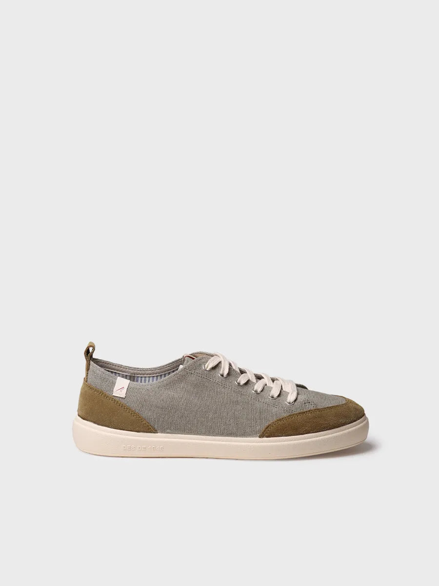 Toni Pons Iron basket homme toile coton lacets