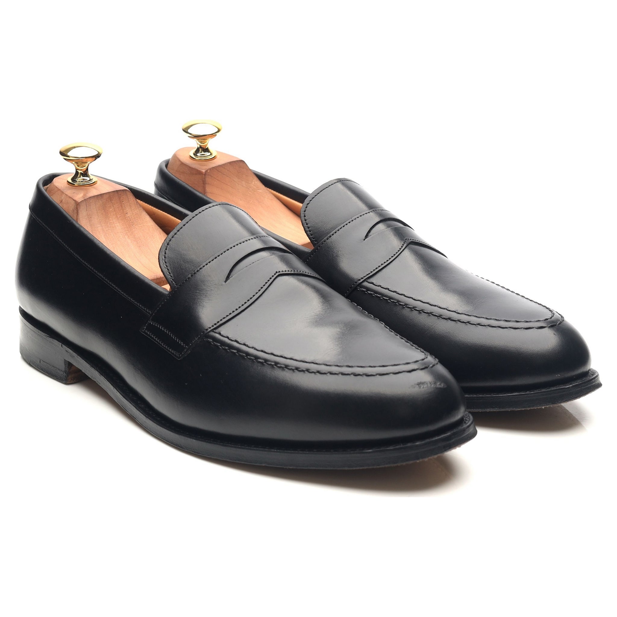 Cheaney Cannon mocassins cuir noir UK 10