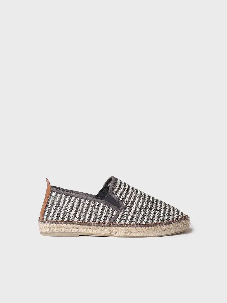 Toni Pons Delvin espadrille homme toile grise
