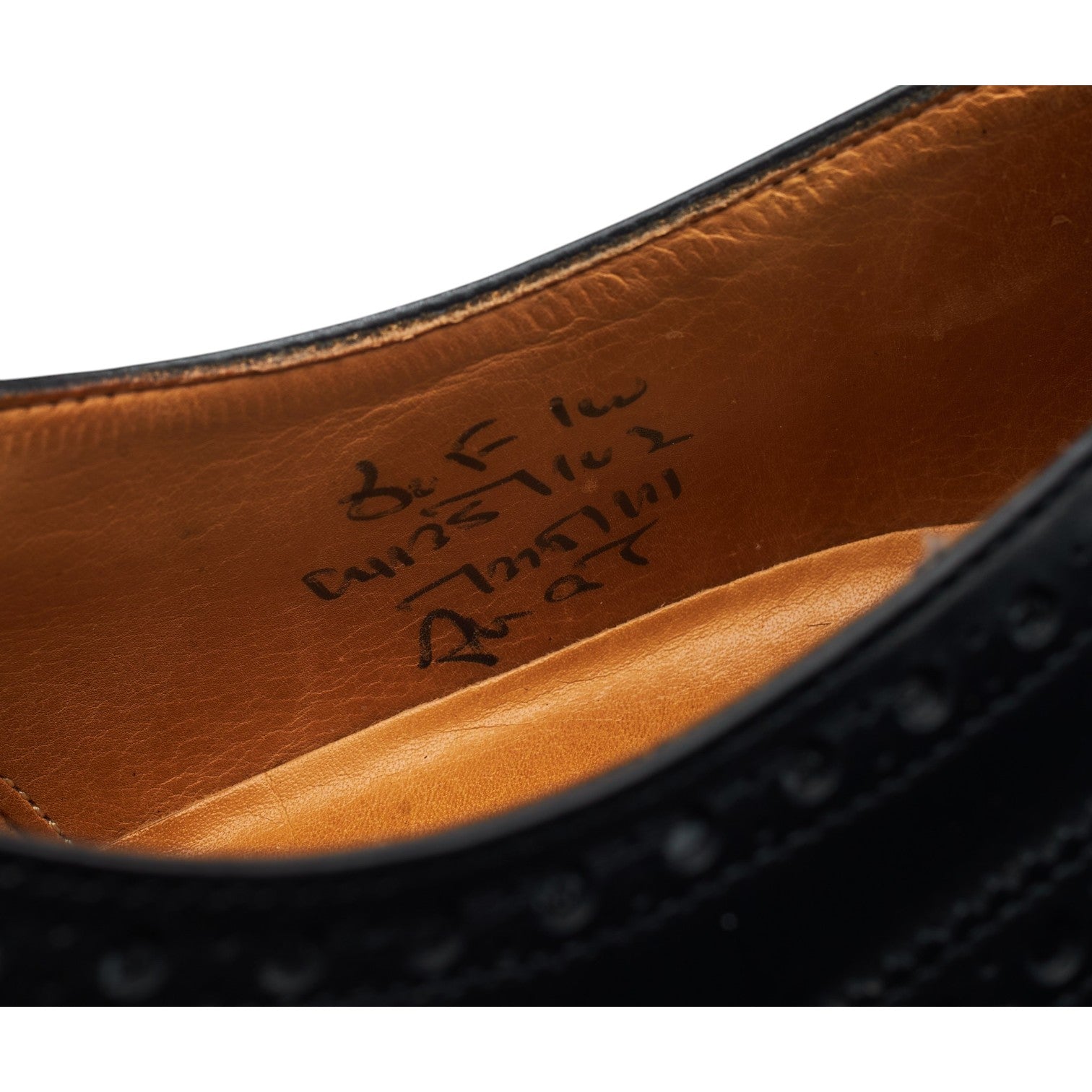 Church's Diplomat Oxford cuir noir pointure UK 8