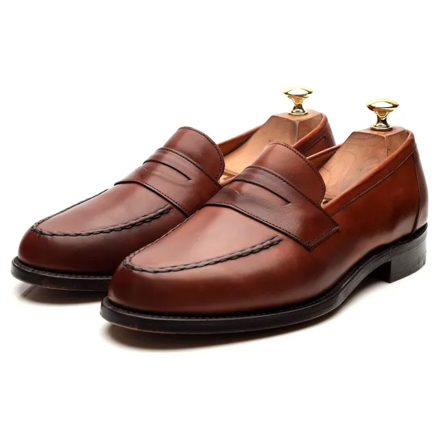 Barker mocassin cuir marron pointure UK 9