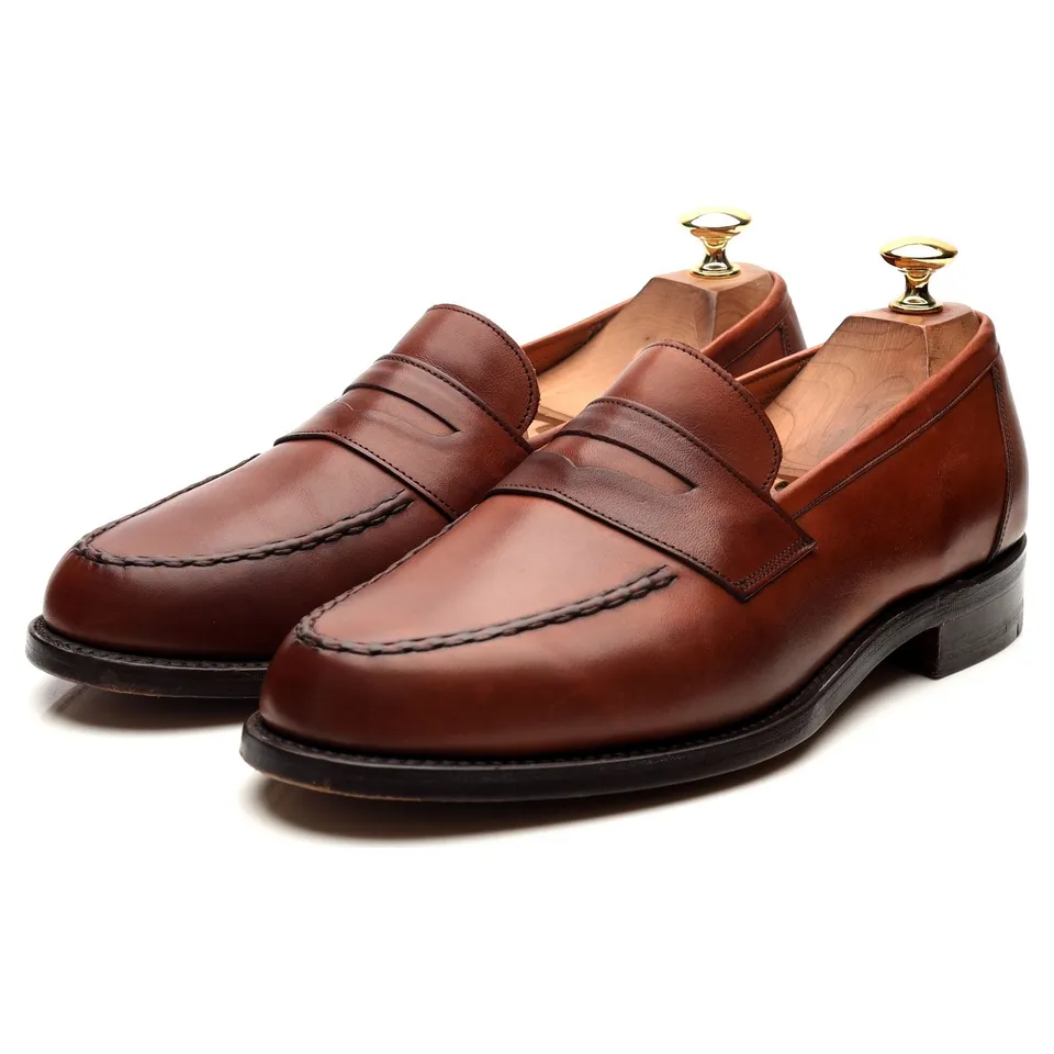 Barker mocassin cuir marron pointure UK 9