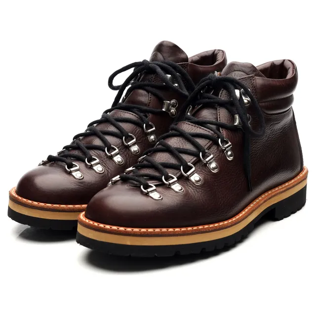 Fracap M120 bottines cuir marron foncé UK 7