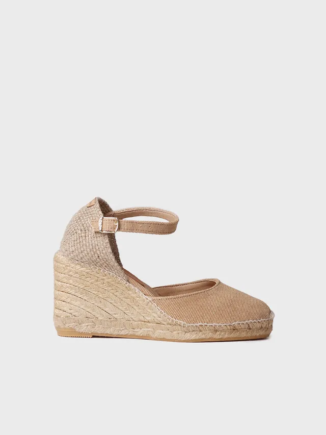 Toni Pons Piper-GY espadrilles compensees toile 9 cm