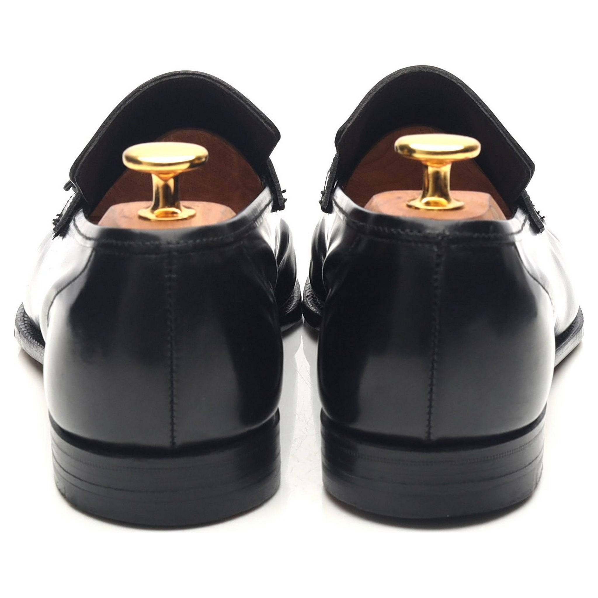 Crockett & Jones Sophie mocassins cuir noir UK 5.5