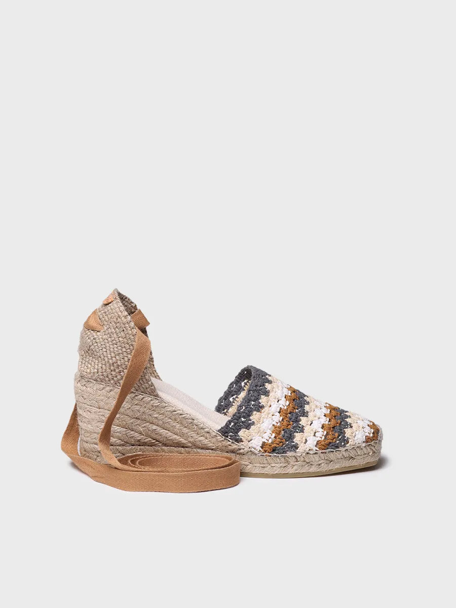 Toni Pons Georgina espadrille compensée crochet