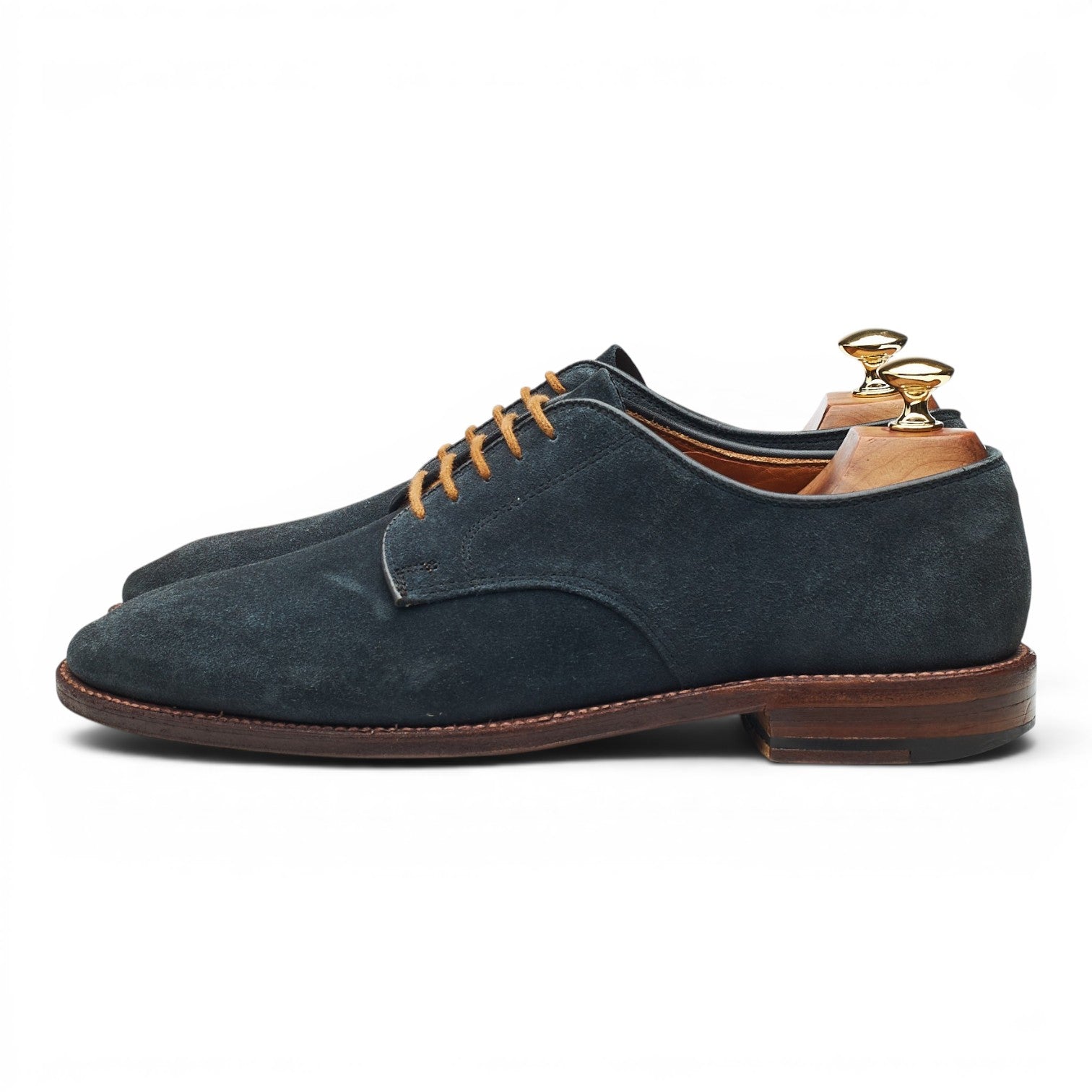 Alden 29143 derbies suède bleu marine UK 7.5