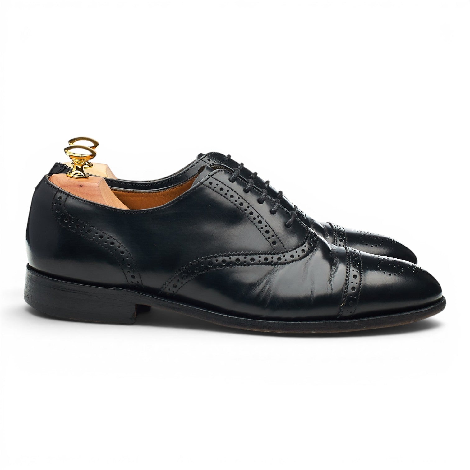 Barker Gatwick derbies oxford cuir noir pointure 7.5 UK