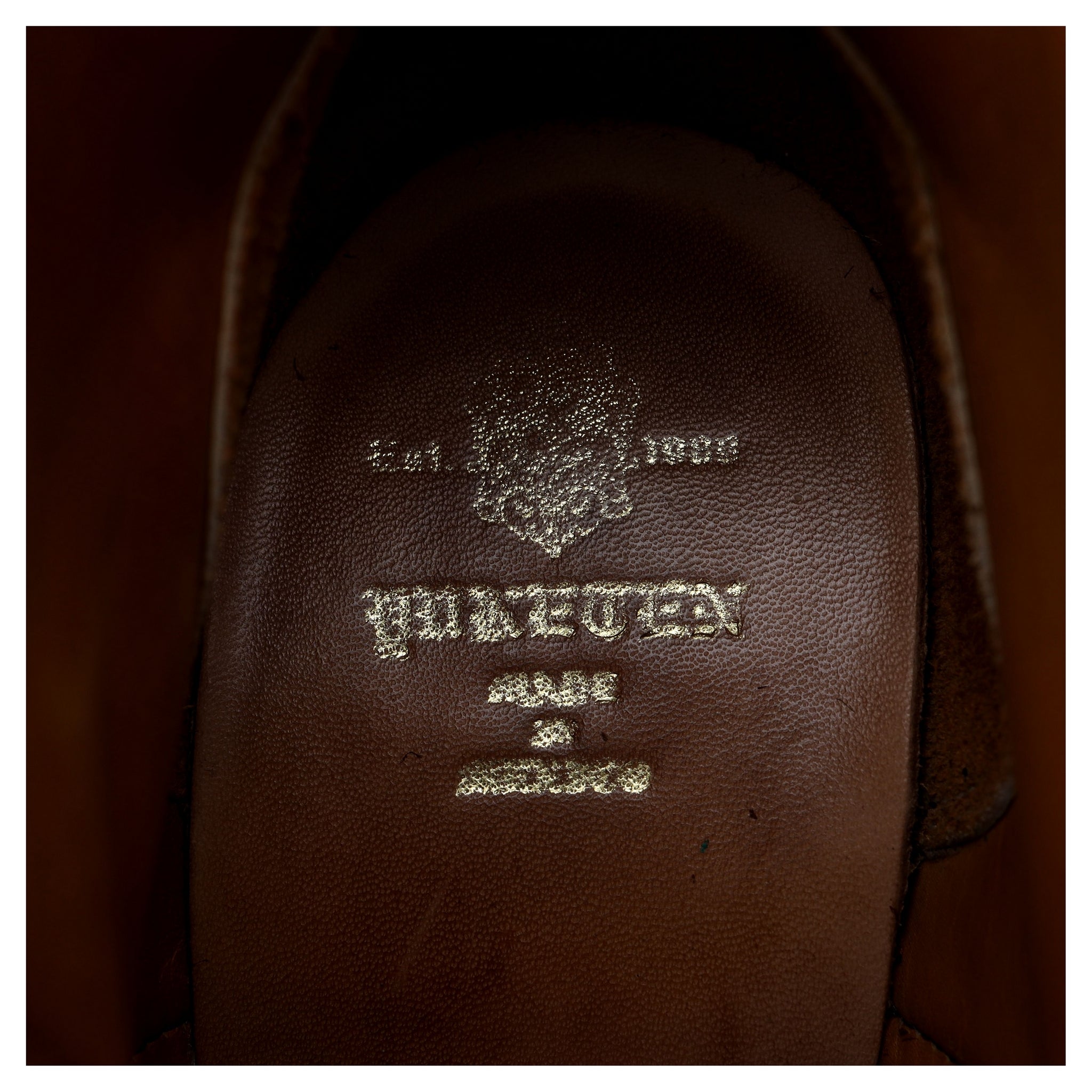 Yuketen Johnson boots cuir marron pointure UK 6.5