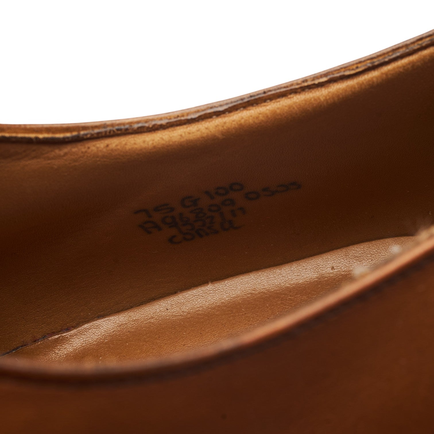Church's Consul Richelieu Cuir Fauve Bout Droit UK 7.5