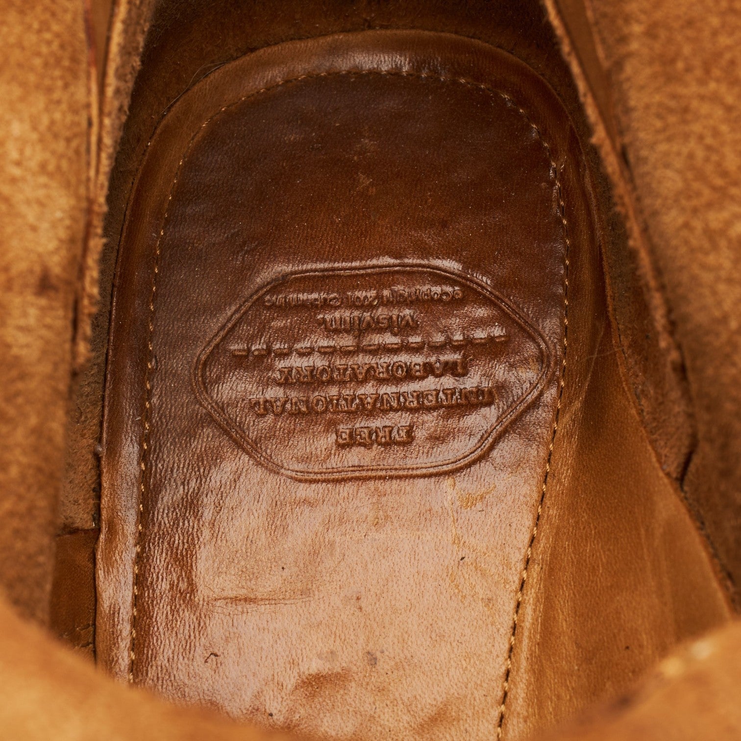 Visvim Virgil bottines suède marron pointure UK 7
