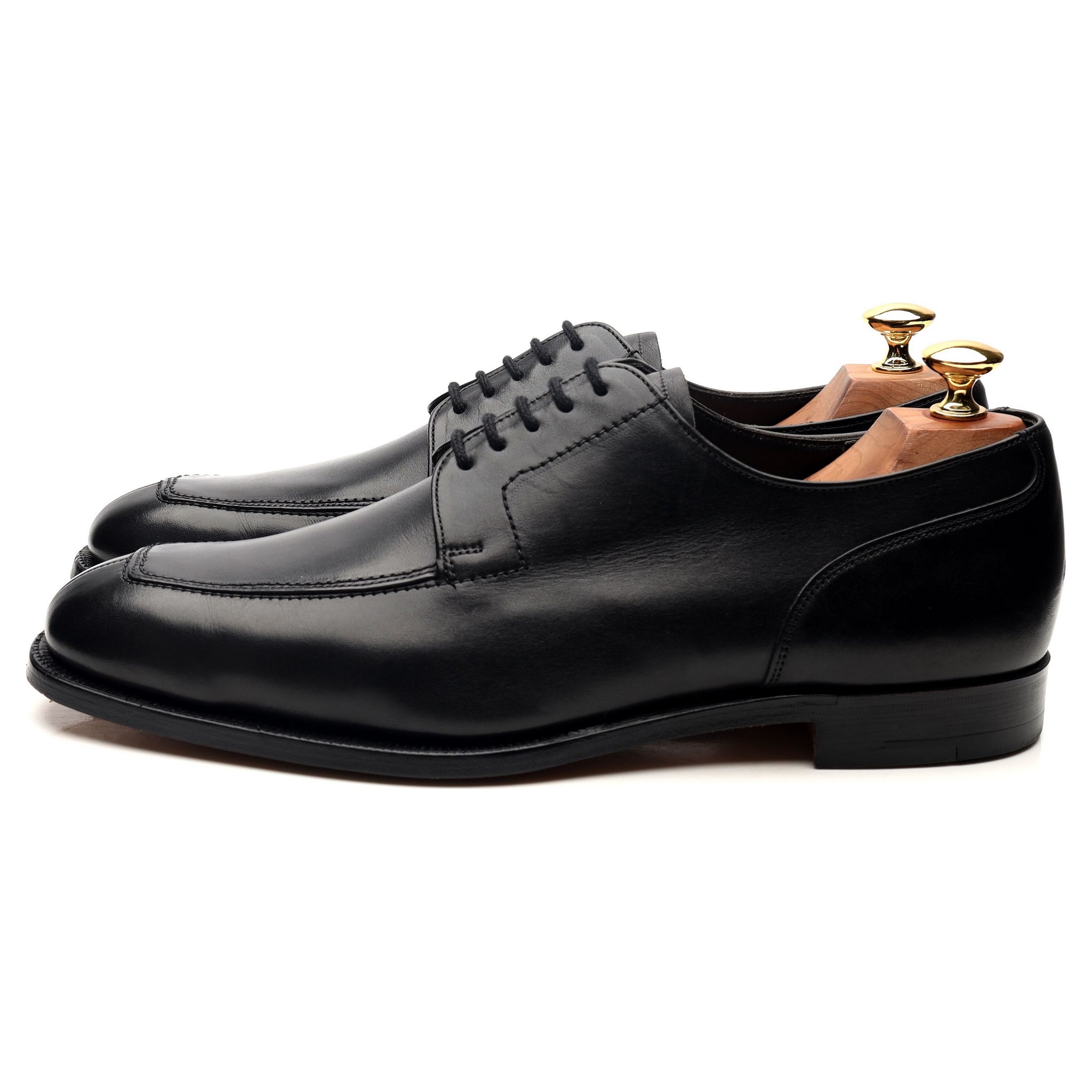 Beams derby cuir noir bout fendu pointure UK 9