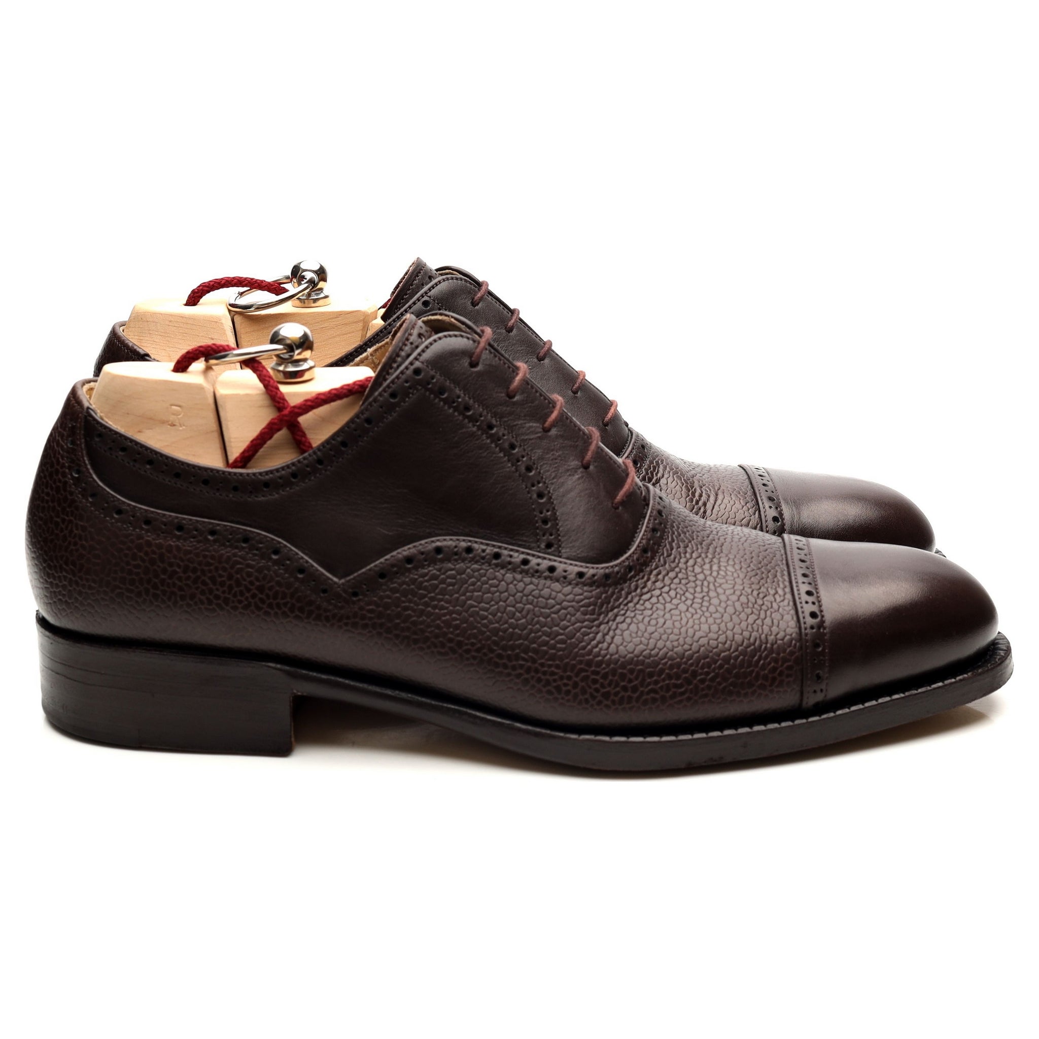 Vass Alt English II richelieu cuir marron foncé 40,5