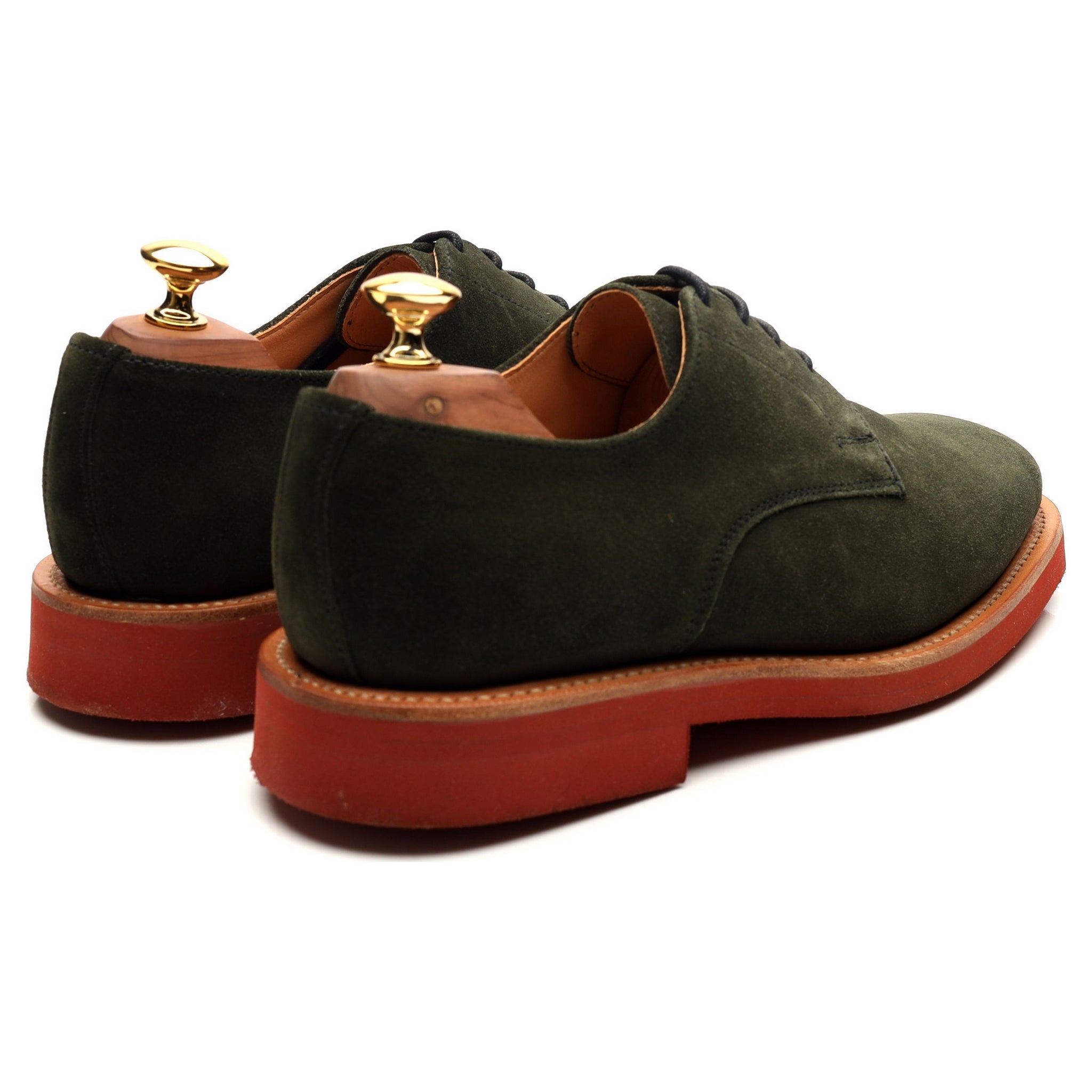 Sanders Jack derby daim vert pointure UK 6,5 homme