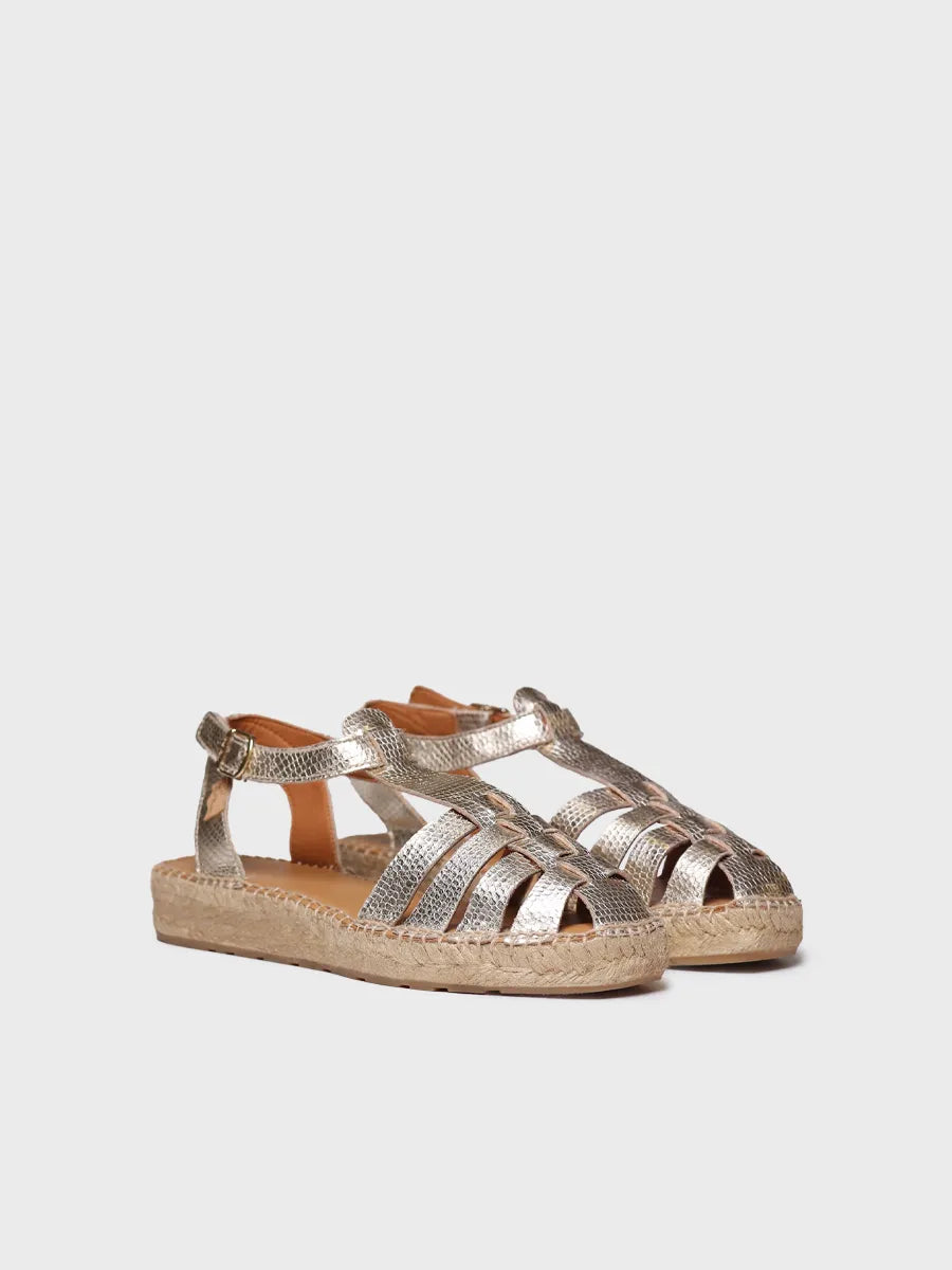 Toni Pons Evian-CA espadrilles femme effet serpent 3,5 cm