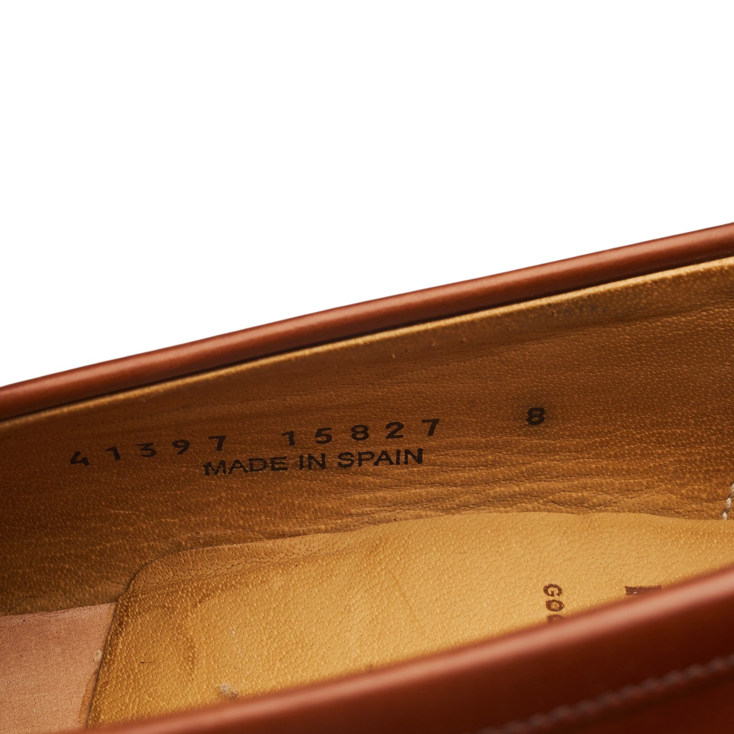 Morjas mocassins cuir marron clair homme UK 8