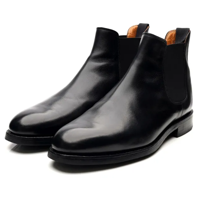 Crockett & Jones Chelsea 5 bottines cuir noir pointure 10