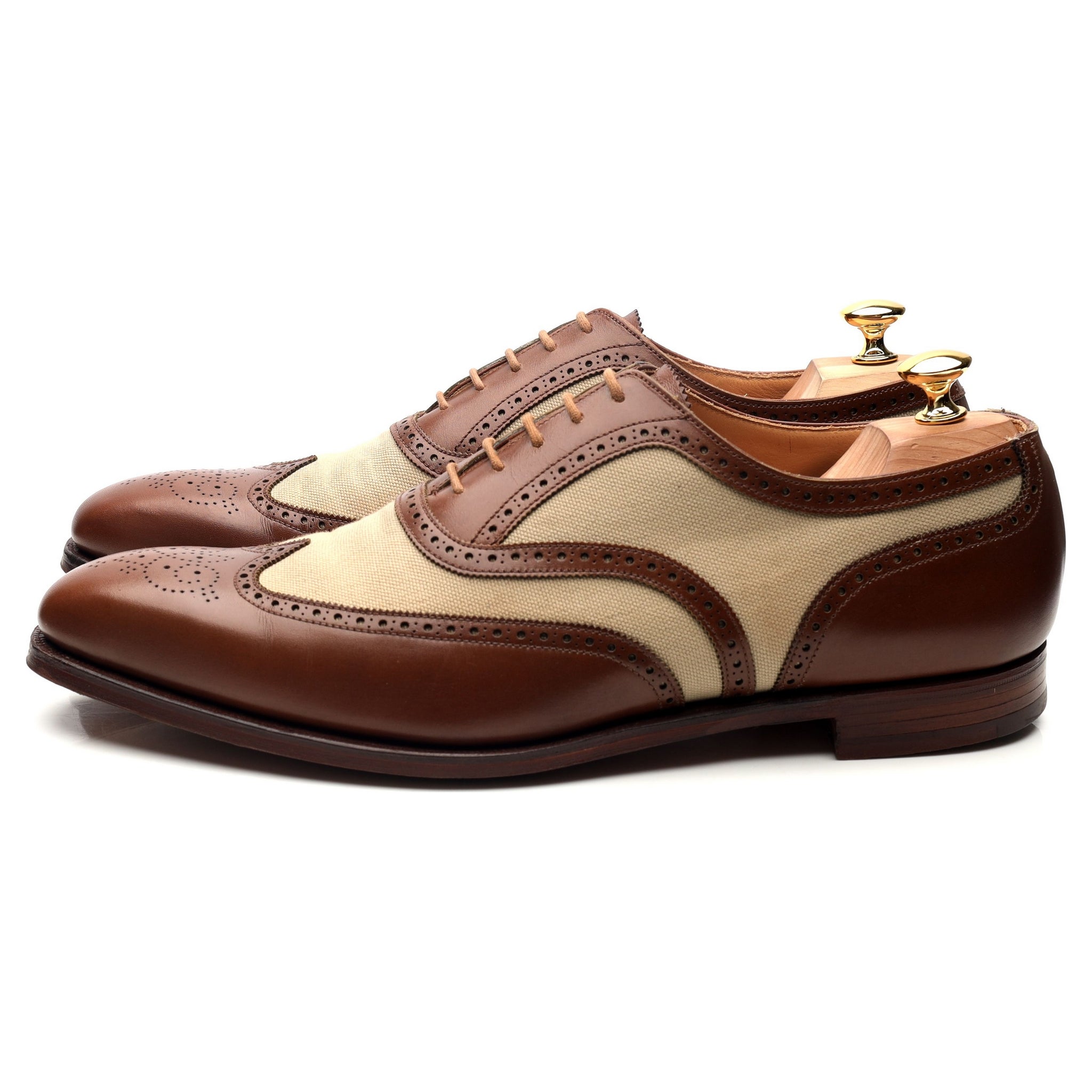 Crockett & Jones Gerrard 3 richelieu cuir marron UK 11