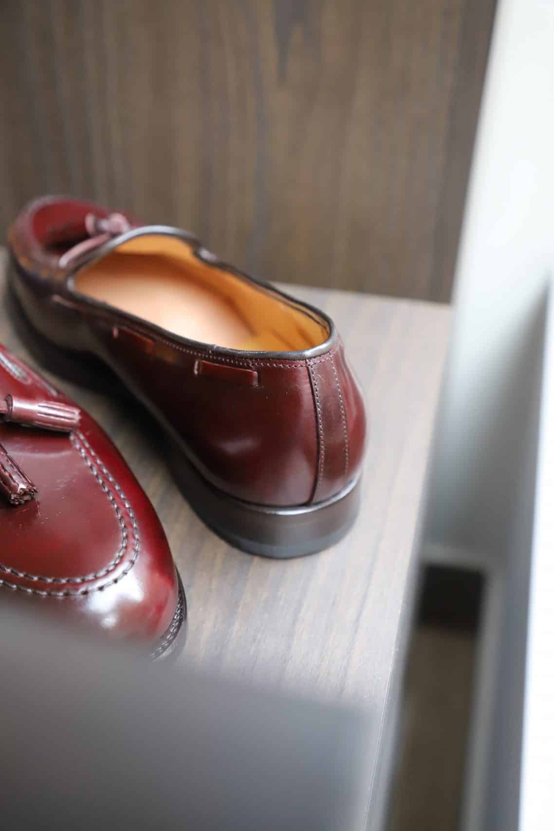 Malfroid Reserve Goodwood mocassin cordovan