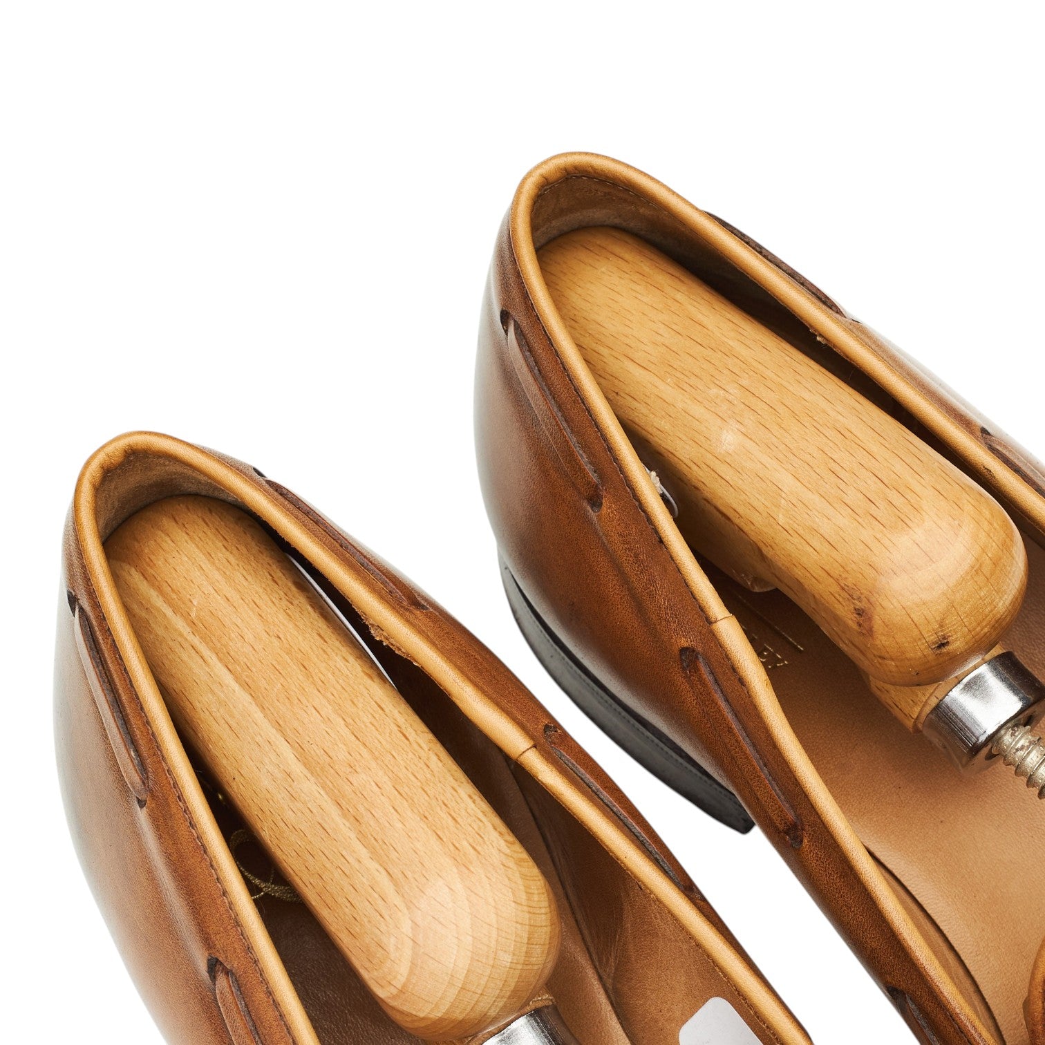 George Cleverley Aidan mocassins pompons marron 7 UK