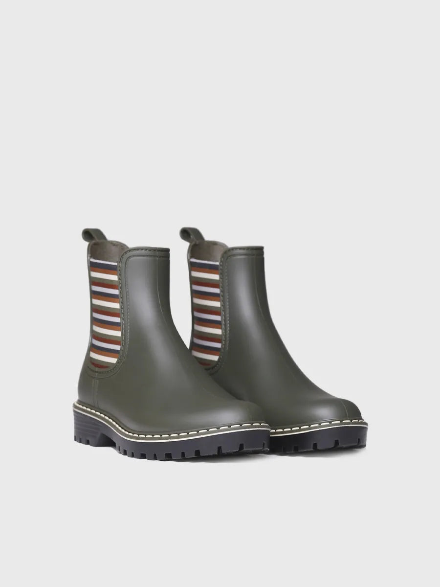Toni Pons Corbin bottine imperméable kaki