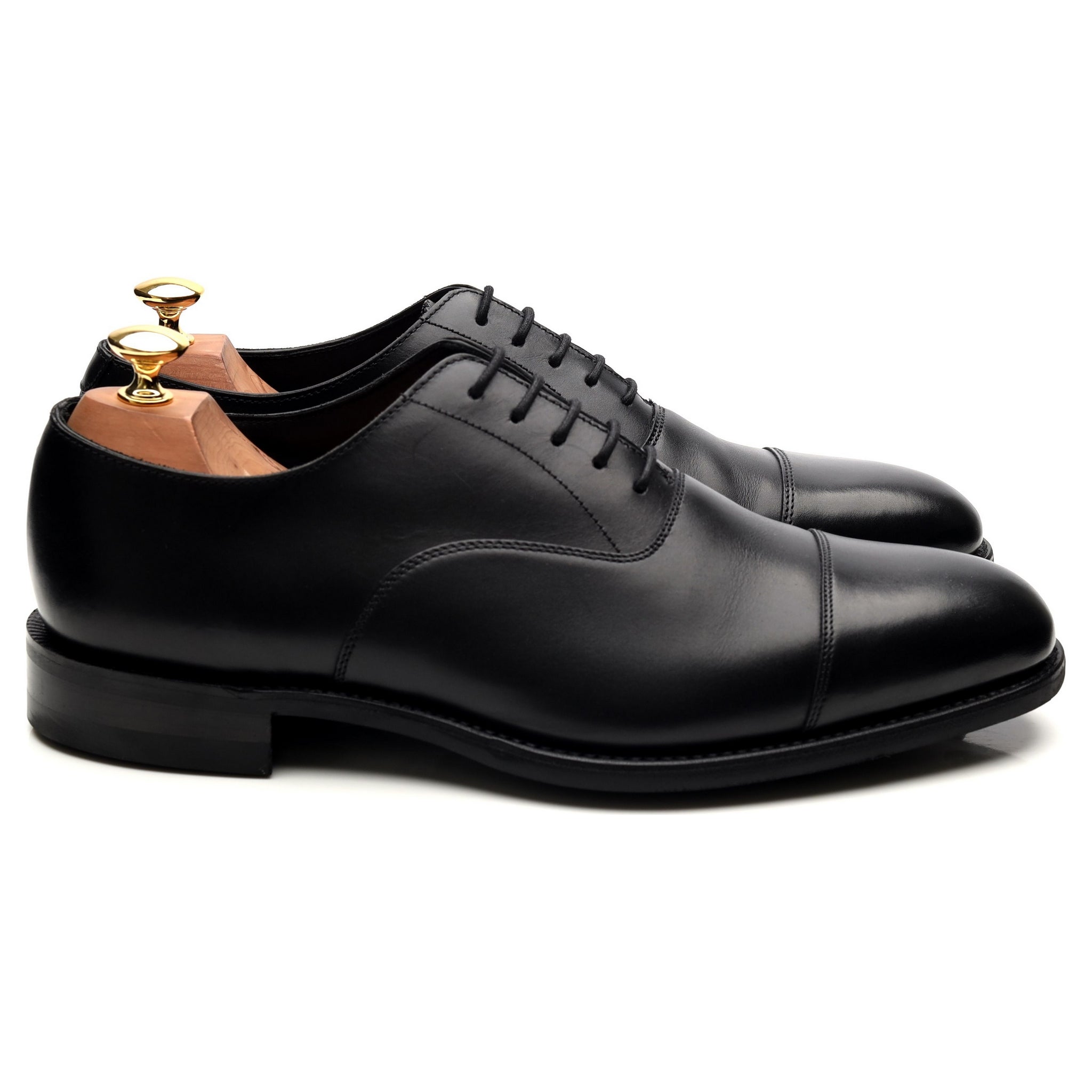 Loake 1880 Aldwych richelieu cuir noir UK 9