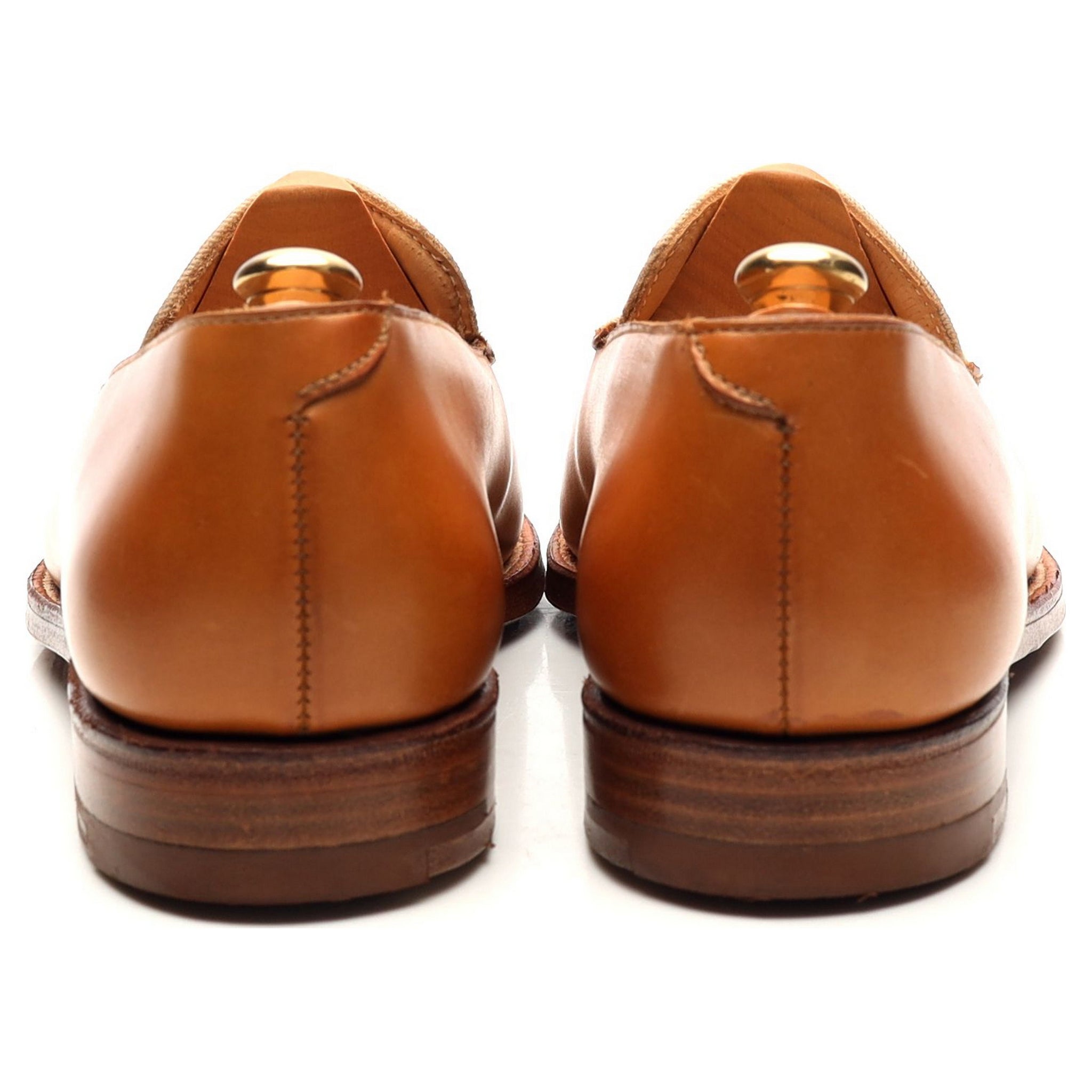 Crockett & Jones Fulmer mocassins cuir marron femme UK 4.5