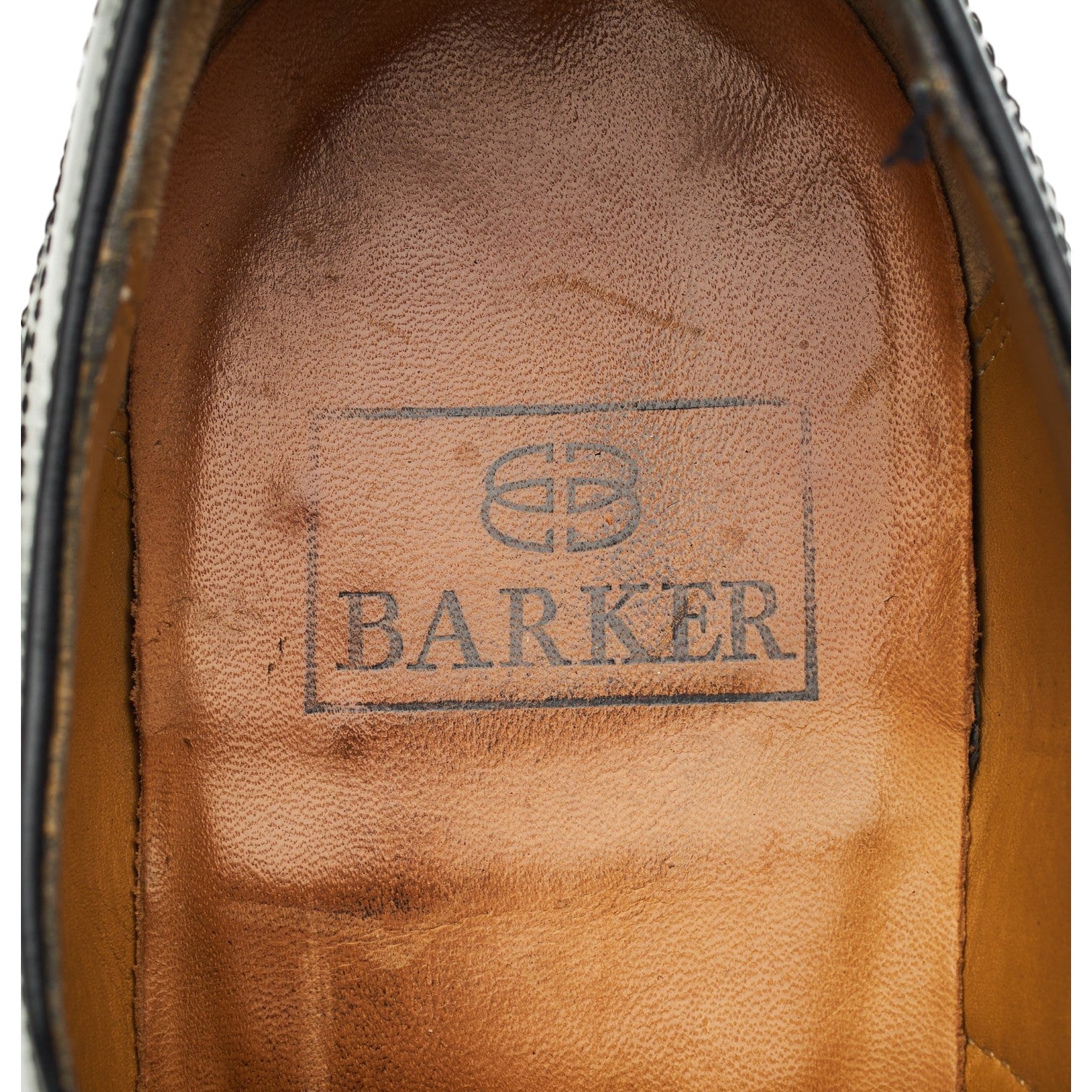 Barker Gatwick derbies oxford cuir noir pointure 7.5 UK