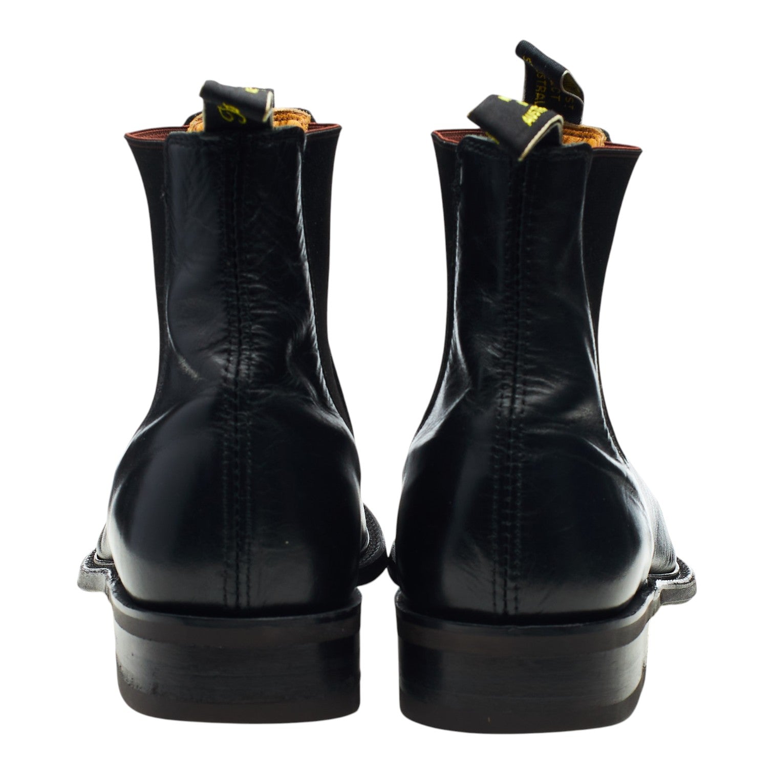 R.M. Williams Comfort Craftsman bottines cuir noir UK 13