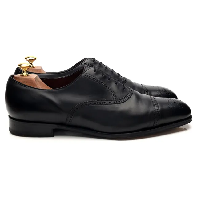 Ralph Lauren richelieu cuir noir pointure UK 11 C