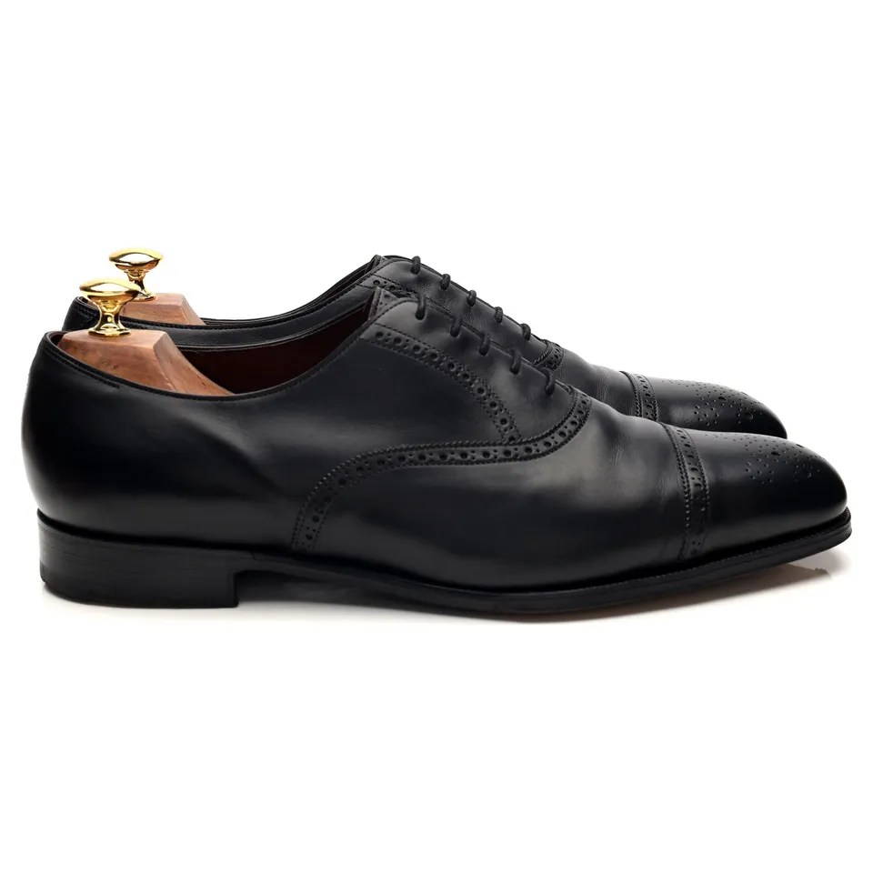 Ralph Lauren richelieu cuir noir pointure UK 11 C
