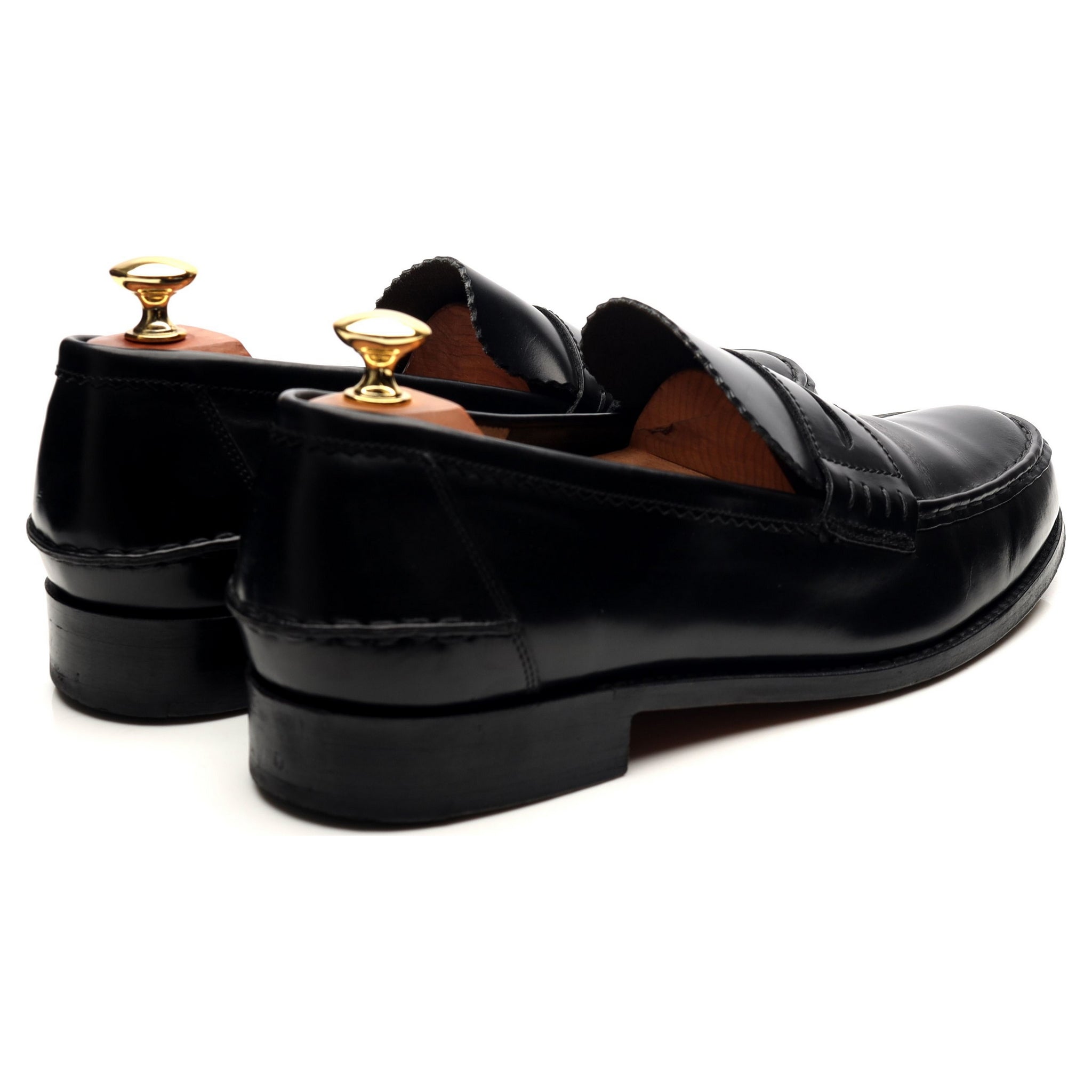 Barker Caruso mocassin cuir noir pointure UK 9,5
