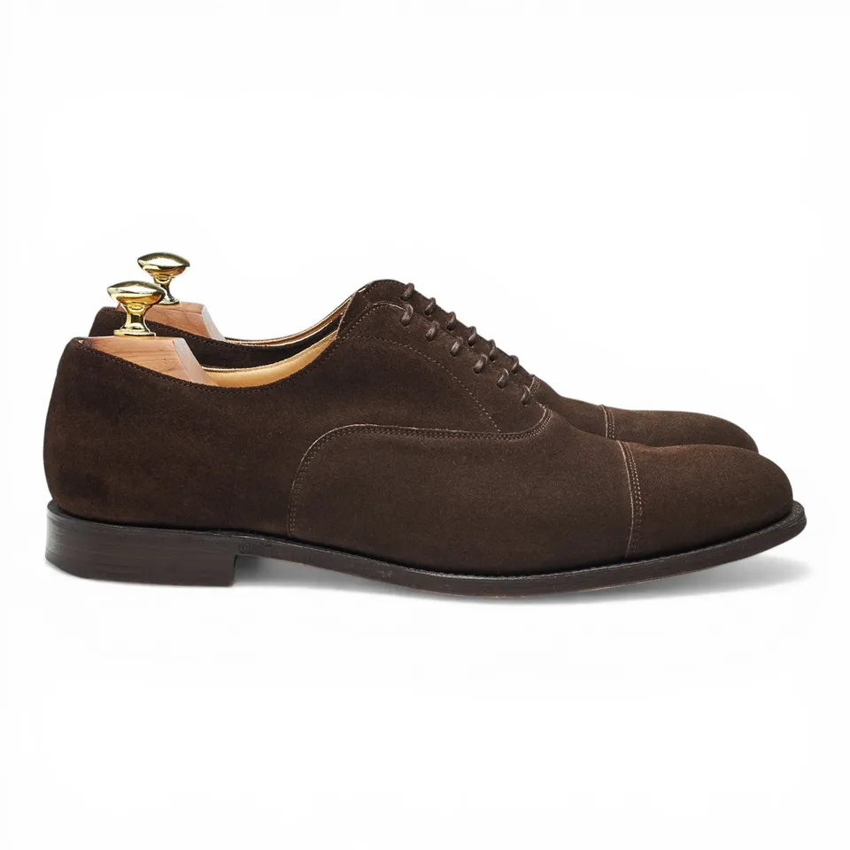 Church’s Dubai oxford daim marron UK 7